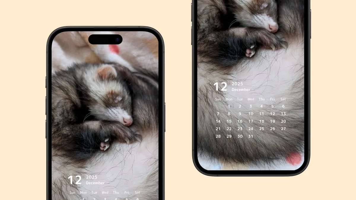 カレンダー壁紙