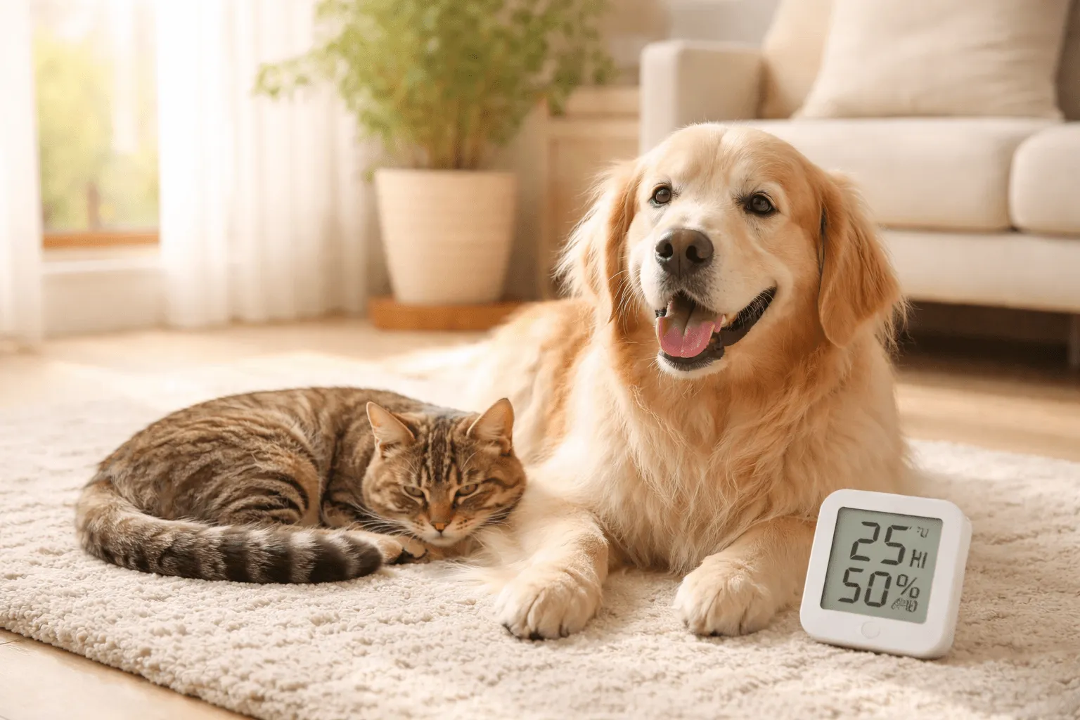 ペットと暮らす部屋の温度管理｜夏と冬で何が違うのか