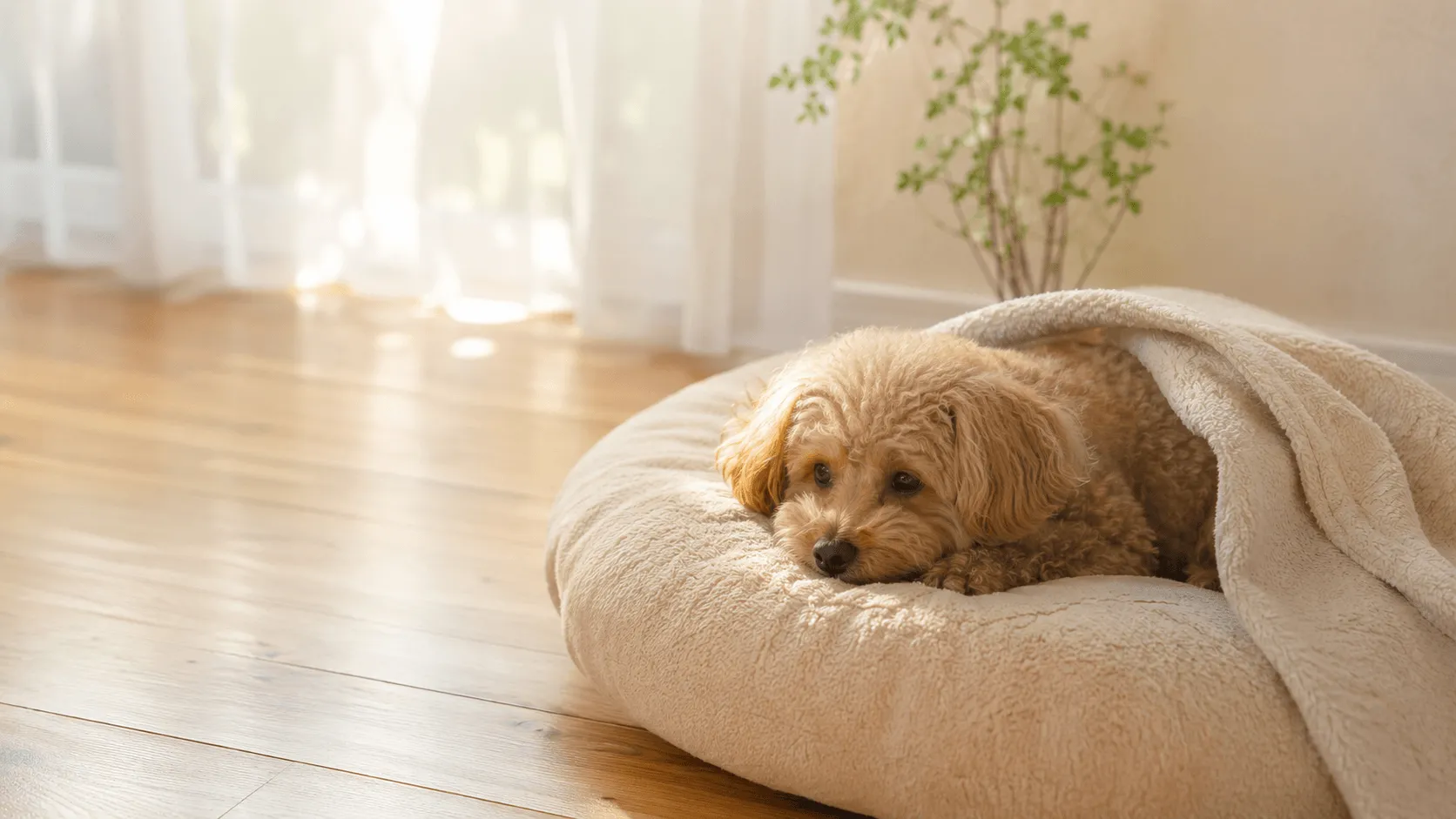犬が寝る場所を変えるのはなぜ？快適さと不調サインの見分け方