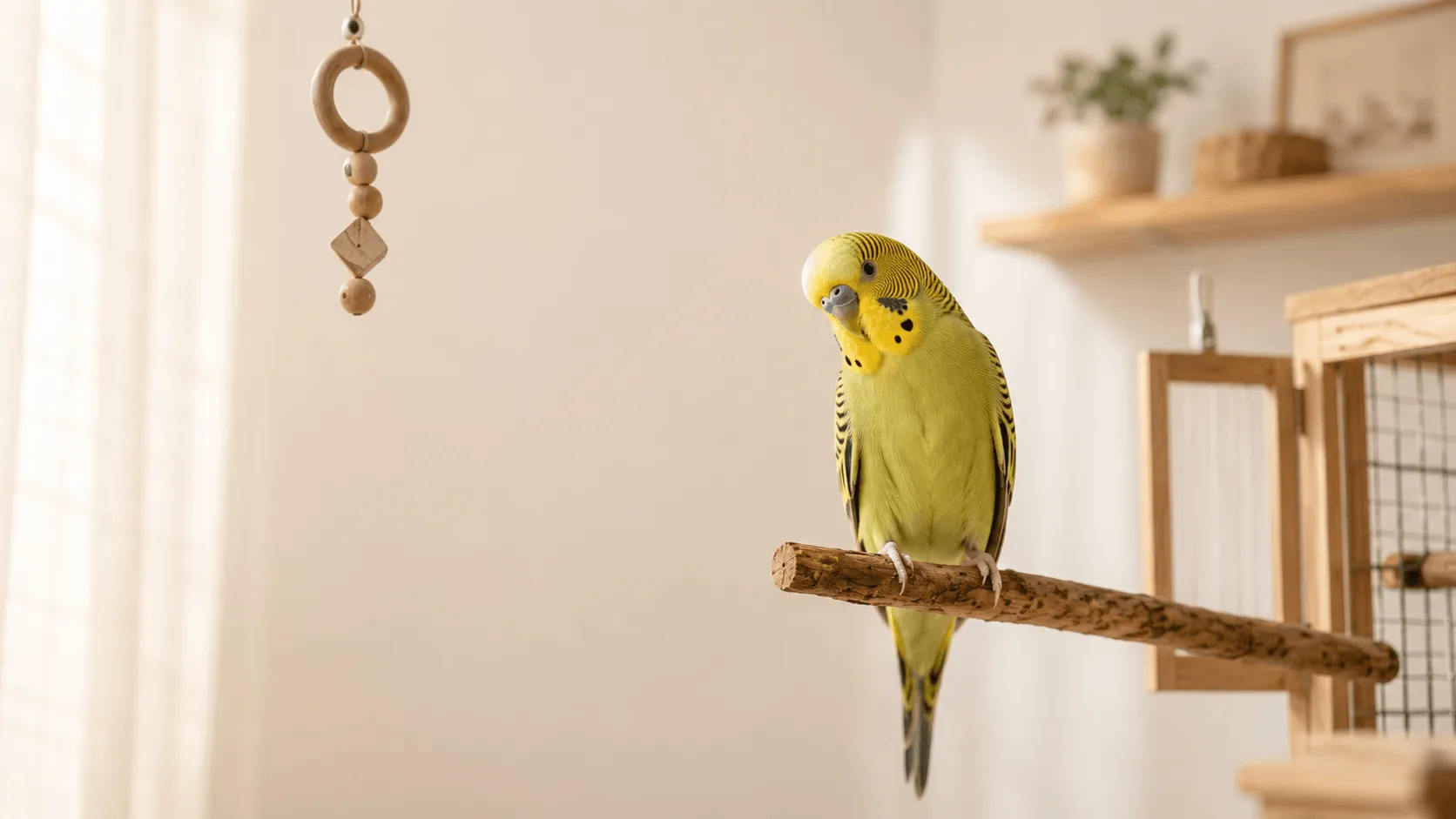 インコが首をかしげるのはなぜ？視界・音・興味の向け方