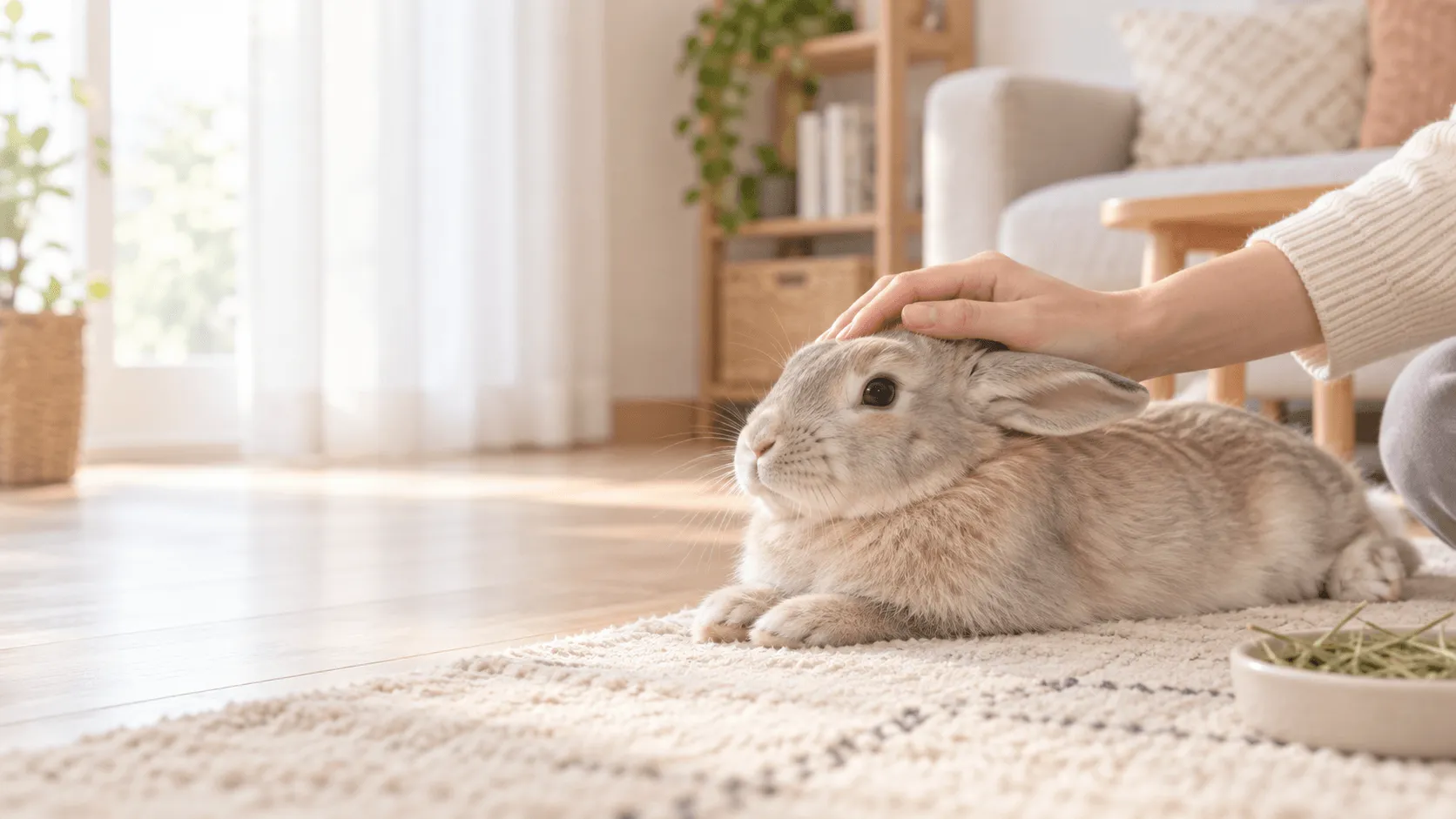 うさぎが歯ぎしりするとき｜リラックスと痛みのサインの見分け方