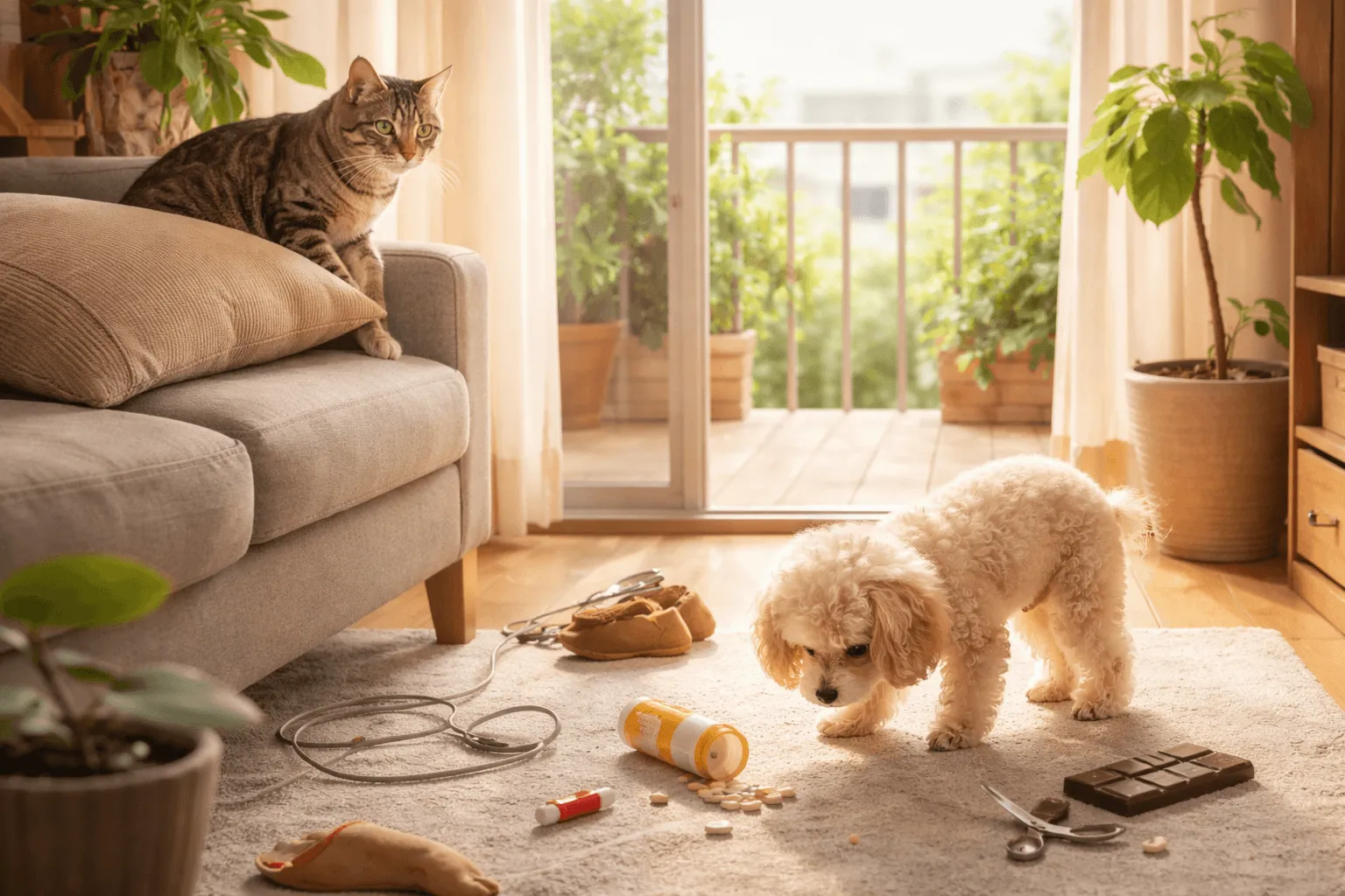 ペットと暮らす家の危険ポイント｜誤飲・事故を防ぐ環境チェック