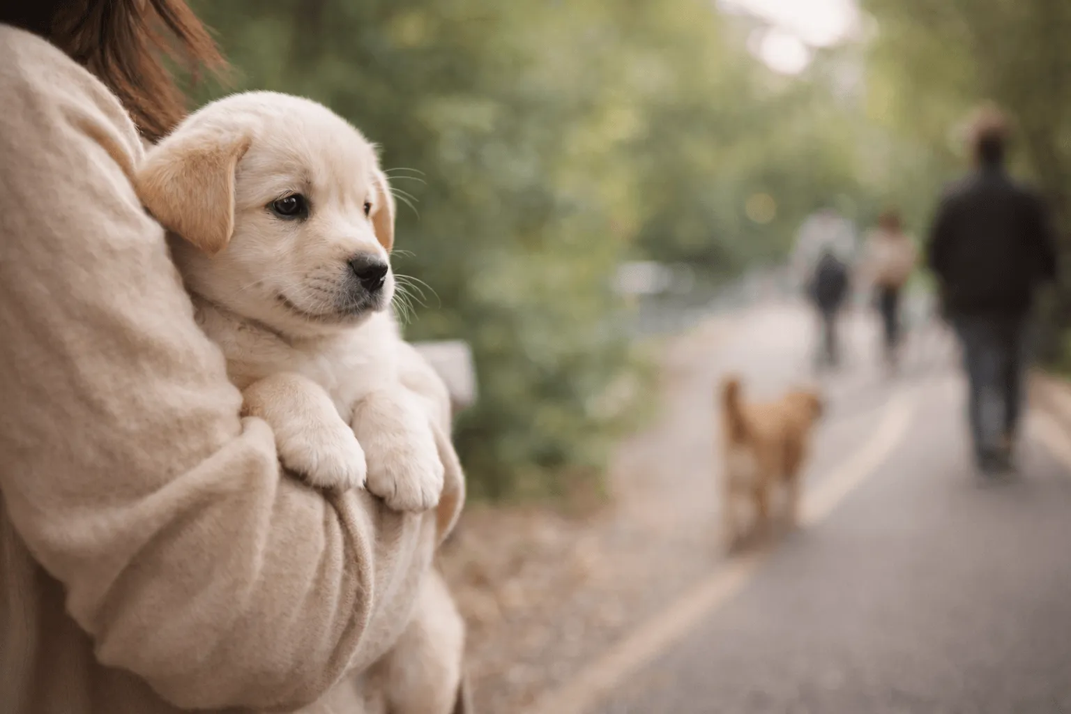 子犬の社会化はいつまで？散歩デビュー前後の考え方