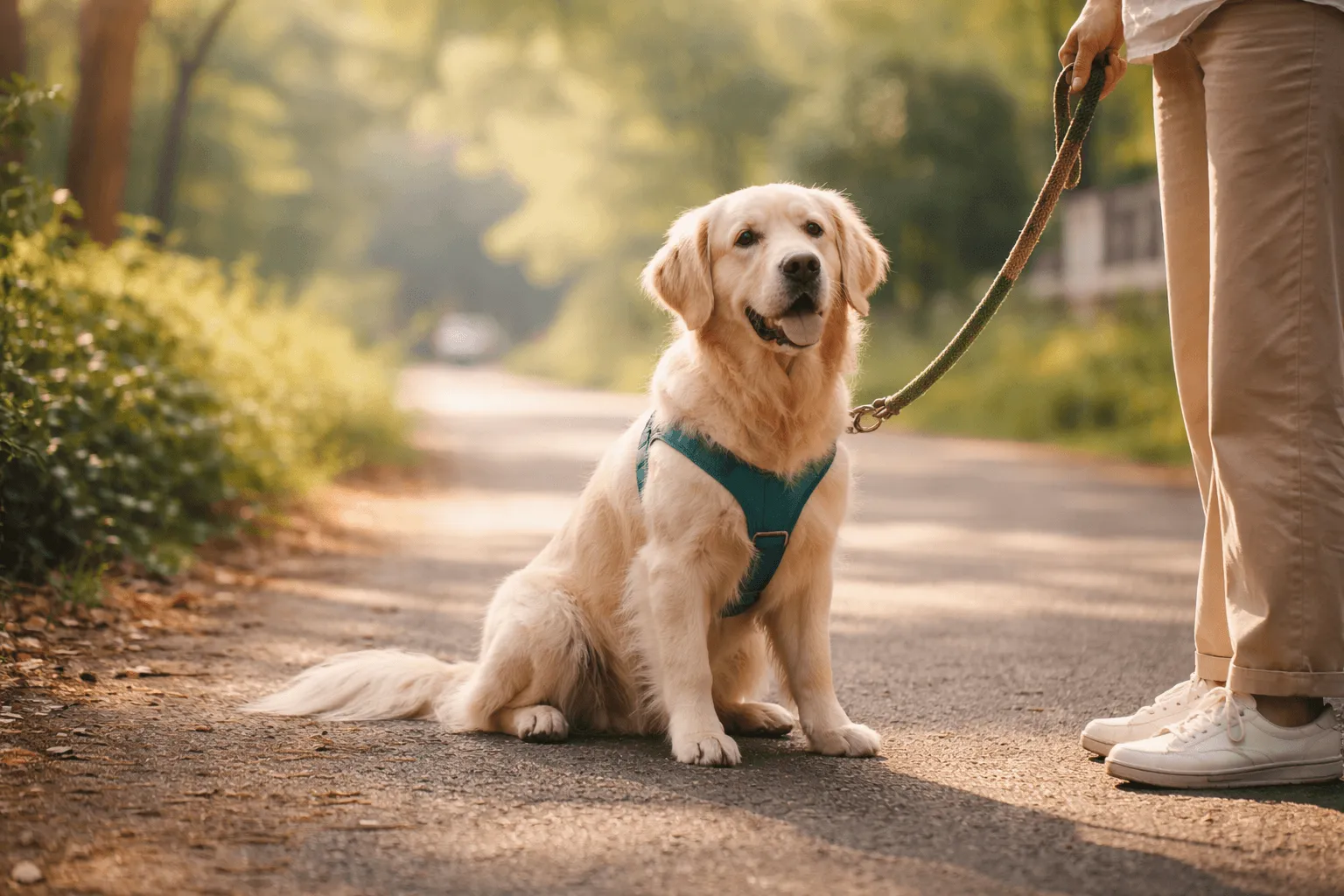 犬が散歩中に急に座り込む｜疲れ・恐怖・体調の見分け方