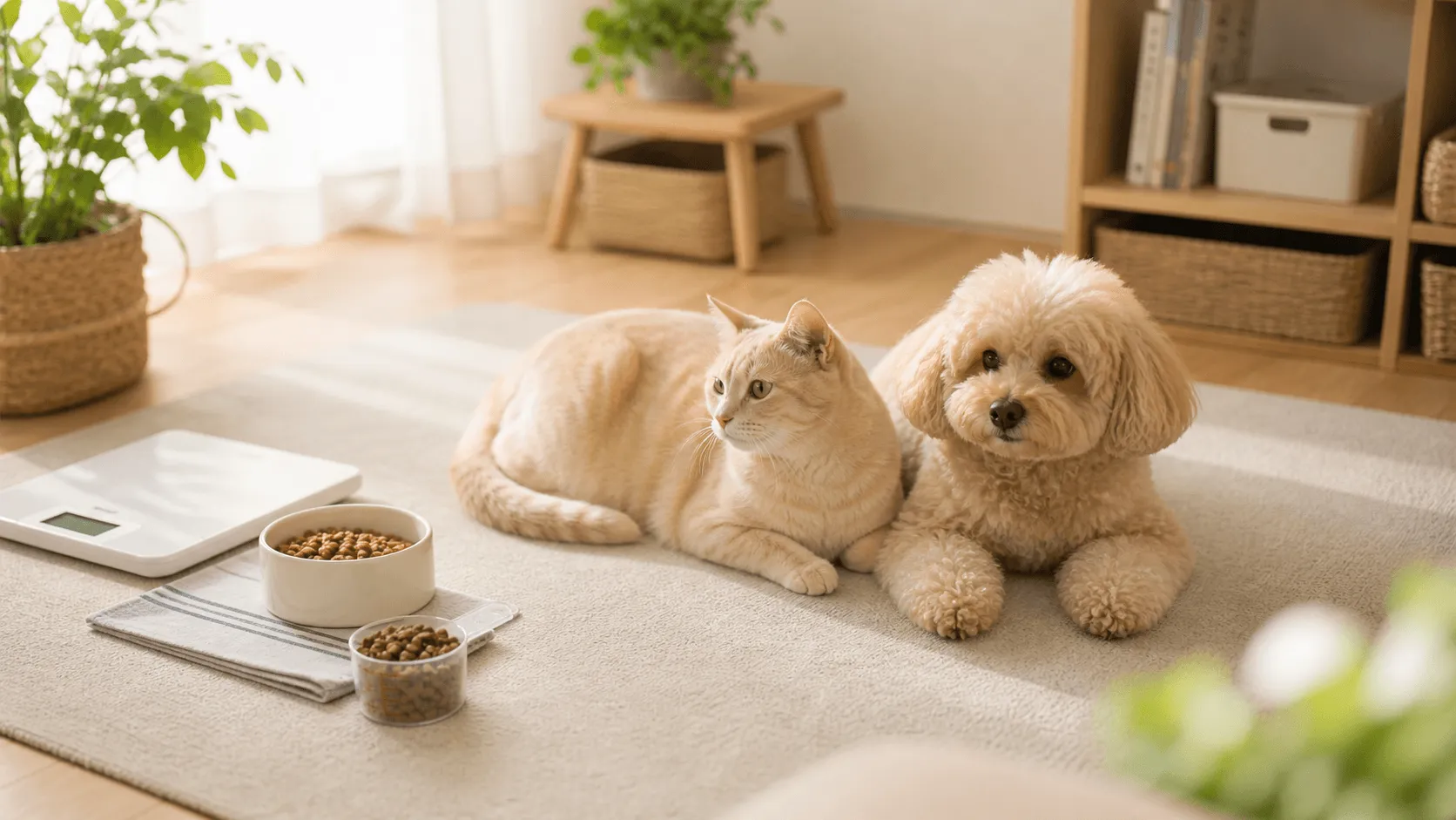 犬猫の肥満はどこから？「かわいい」と「適正」を見分けるための体型と食事の考え方