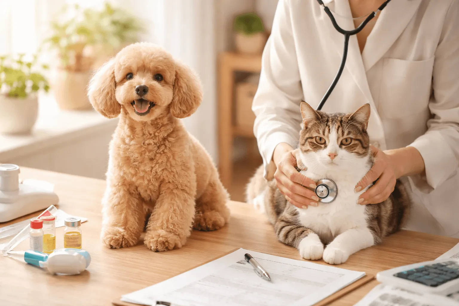 犬猫の健康診断｜頻度と検査項目の目安