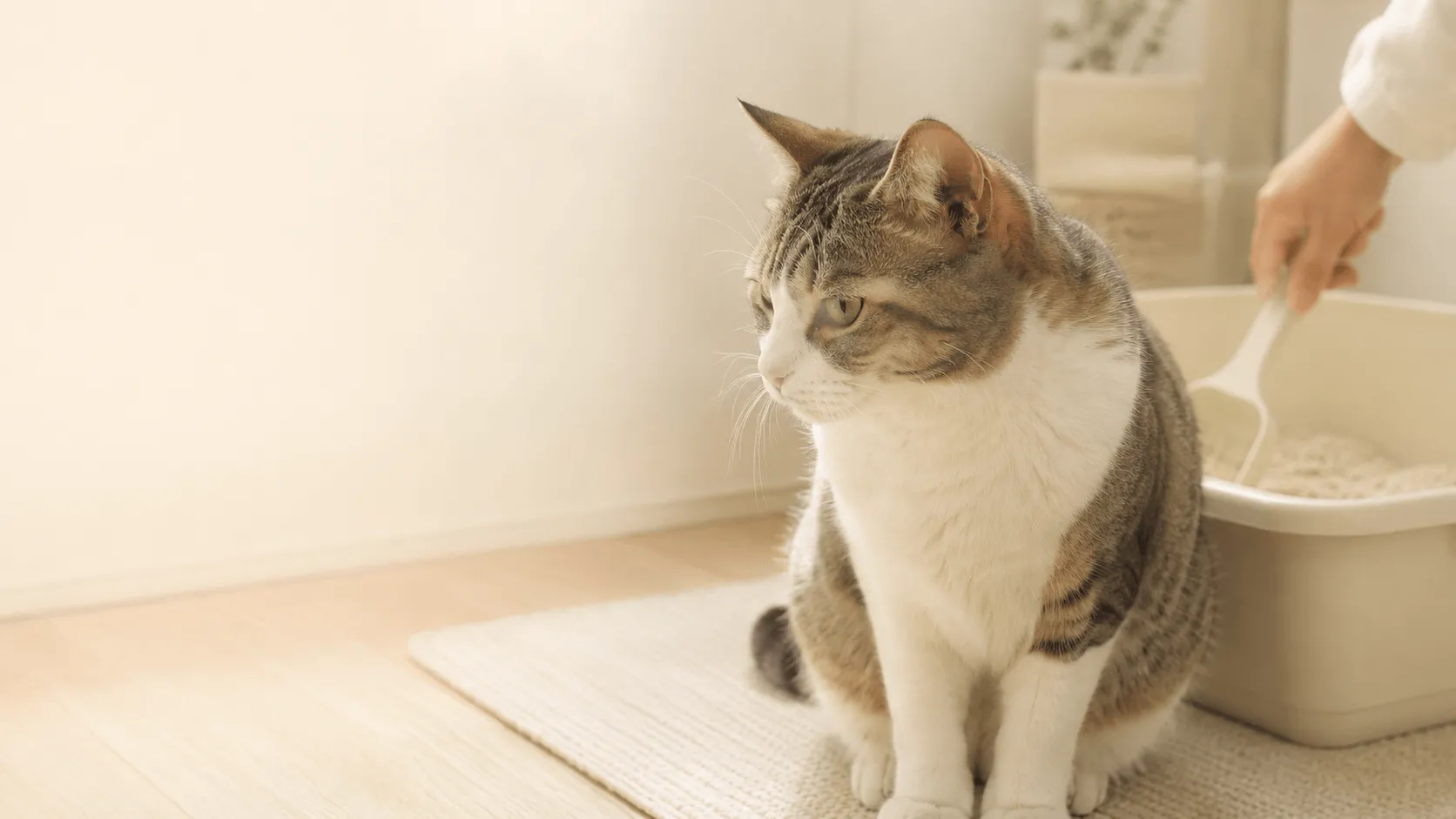 猫のおしっこが出ないとき｜尿閉の不安とすぐ受診したいサイン