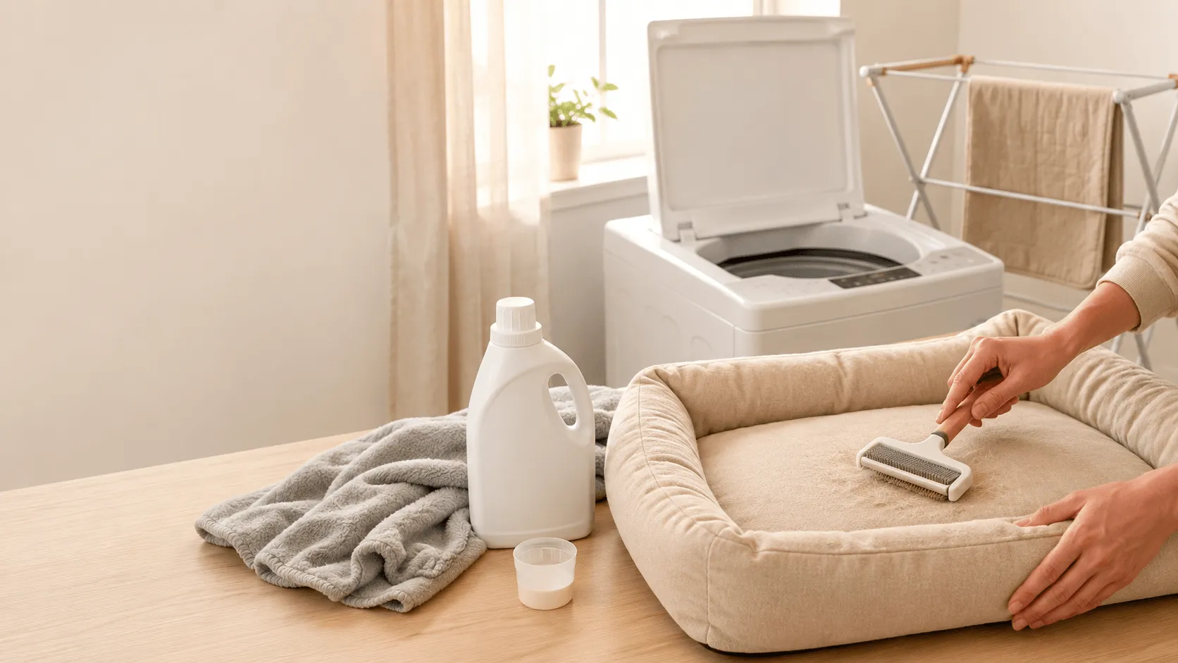 ペット用品を洗濯するときの注意点｜洗剤・柔軟剤・すすぎ方の考え方
