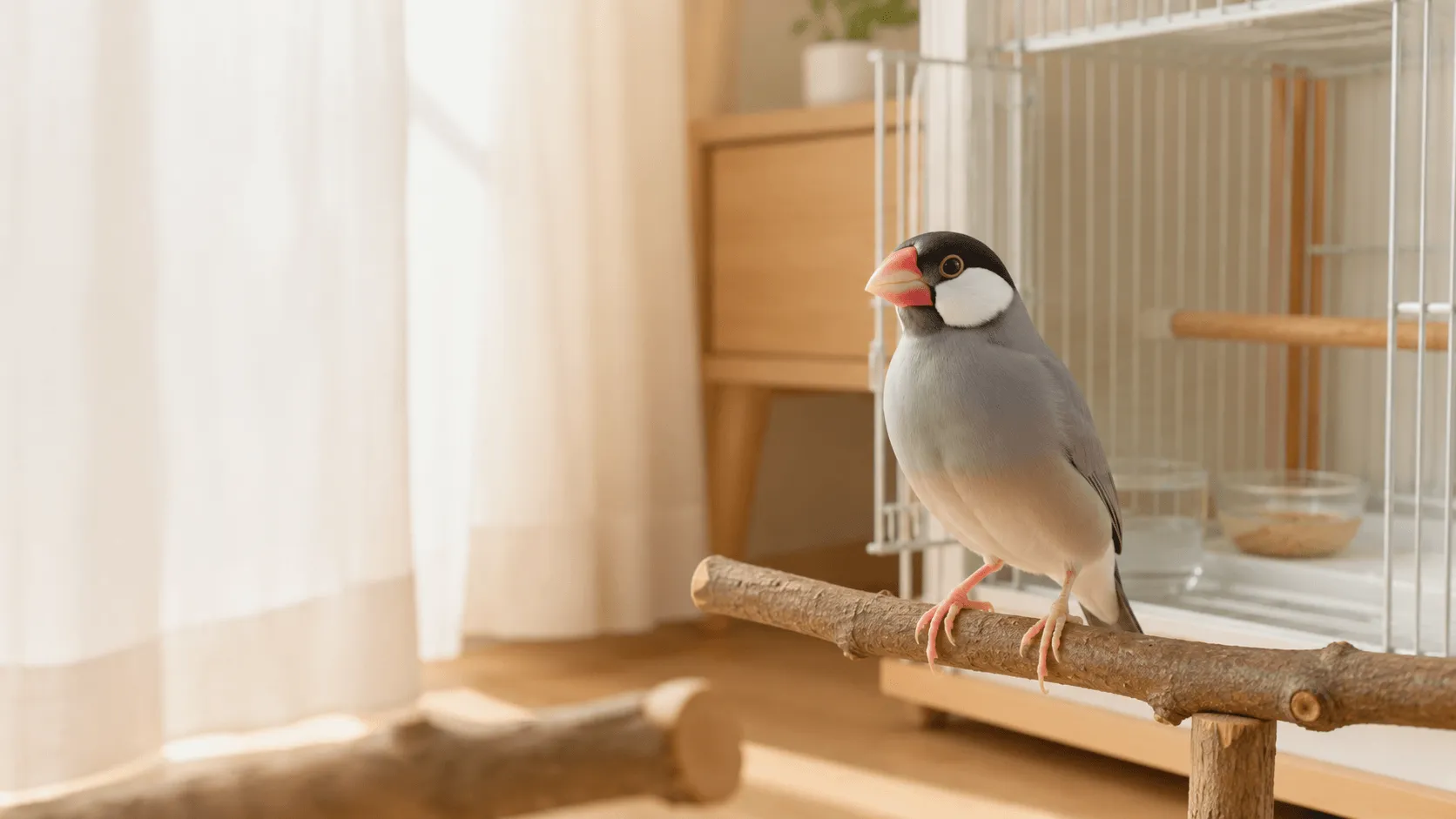 文鳥の爪が伸びすぎたとき｜止まり木・歩き方・爪切りの考え方