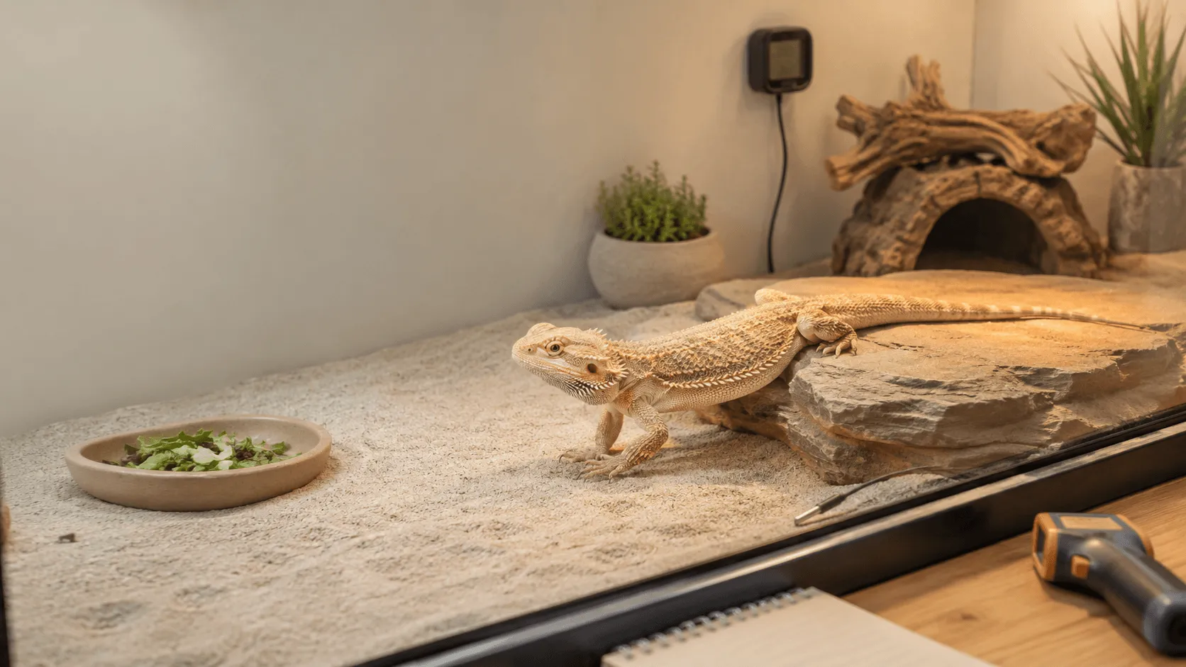 フトアゴヒゲトカゲの便がゆるいとき｜食事・温度・寄生虫の不安
