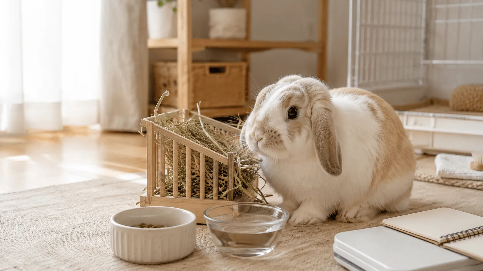 うさぎの歯が伸びすぎるとどうなる？牧草・食べ方・受診サイン