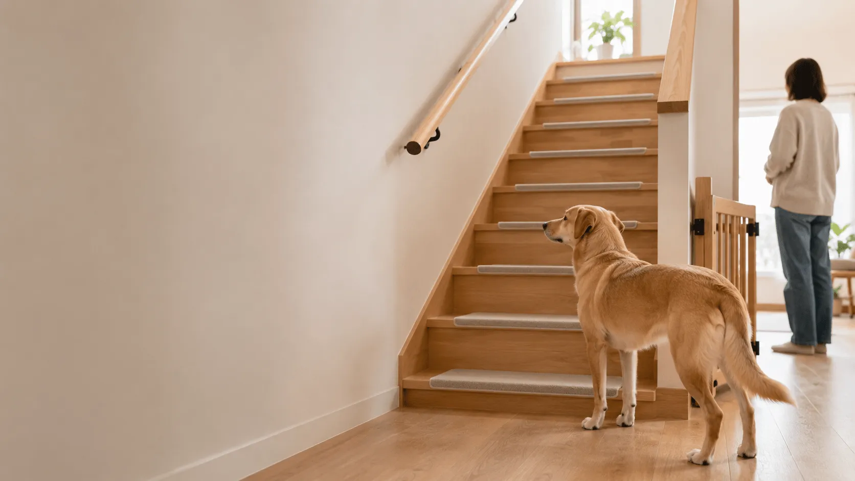 犬に階段の上り下りをさせてもいい？｜滑り・転落・抱っこの判断