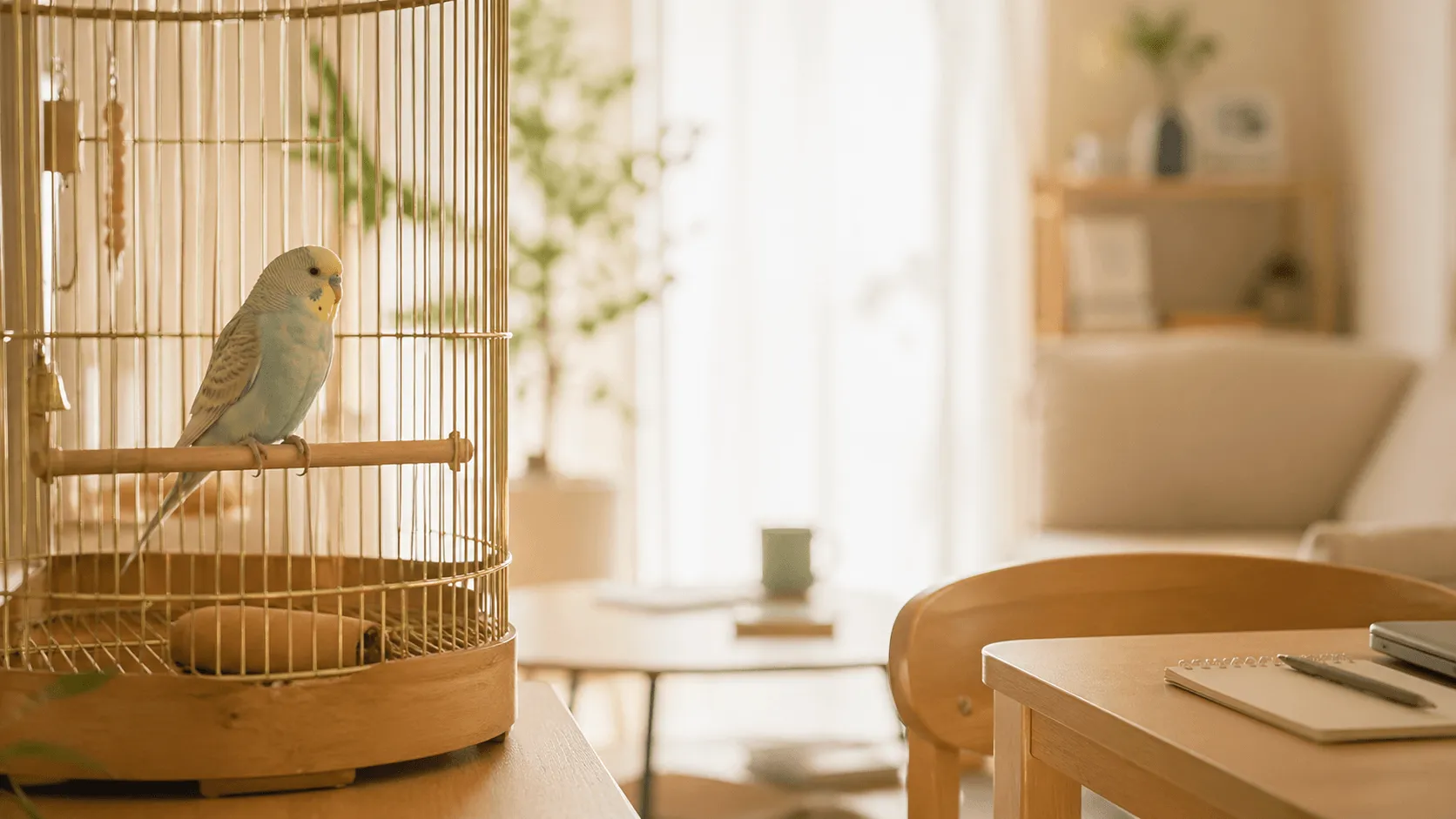 インコは一人暮らしでも迎えられる？鳴き声と生活時間の相性