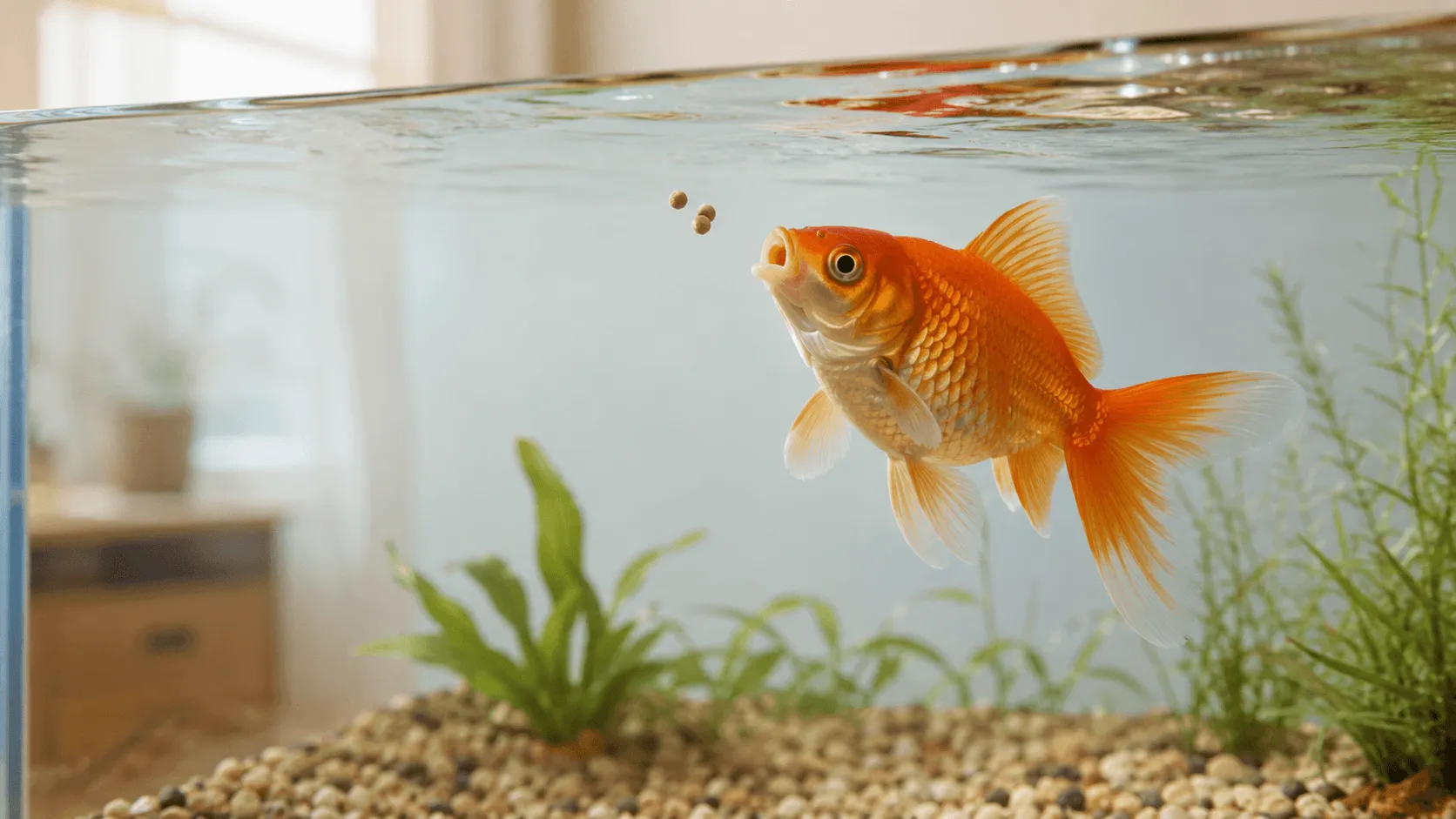金魚に歯はある？餌を食べる口と喉のしくみ