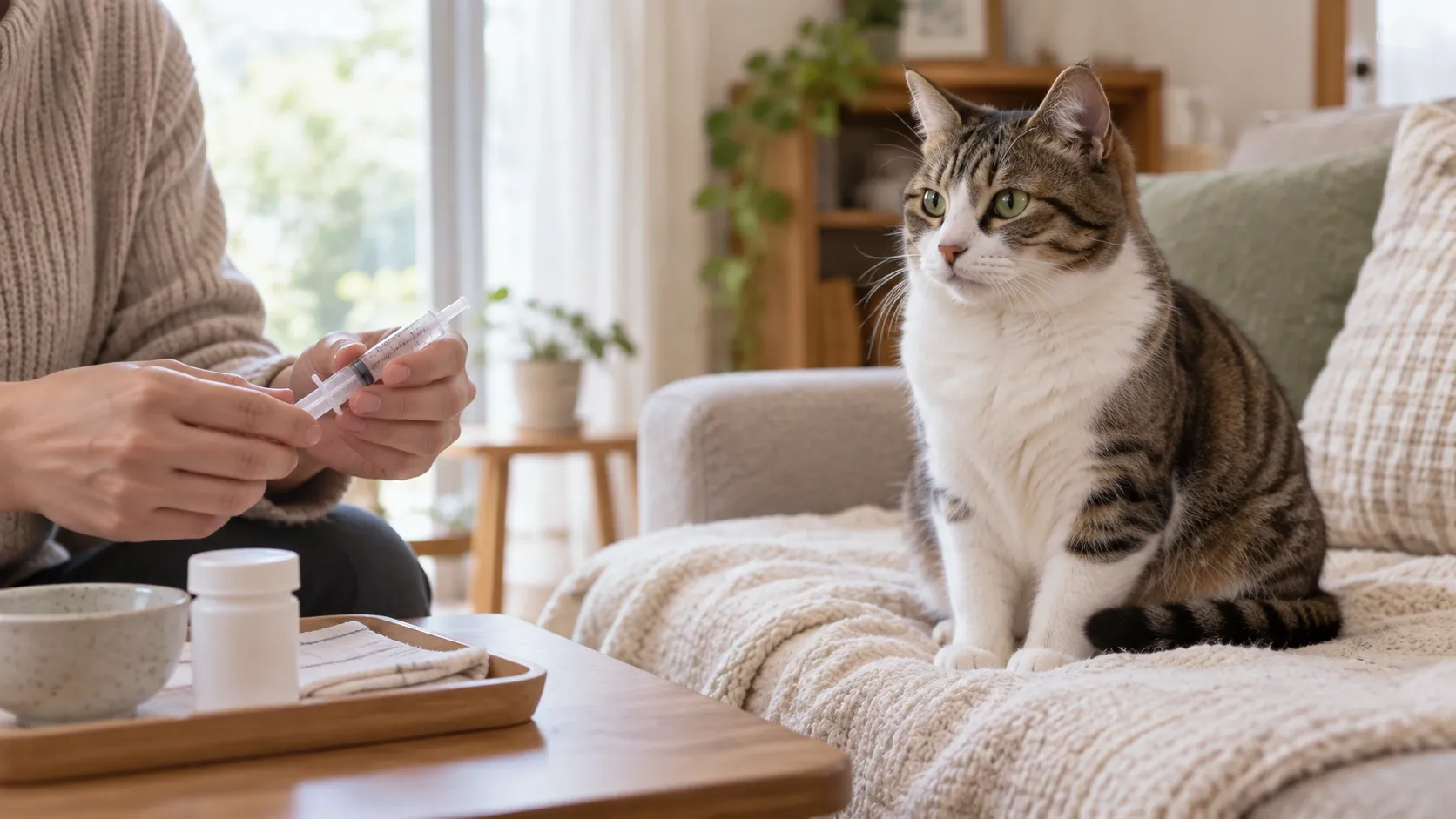 猫に薬を飲ませるには？錠剤・液剤と飲めなかったときの相談