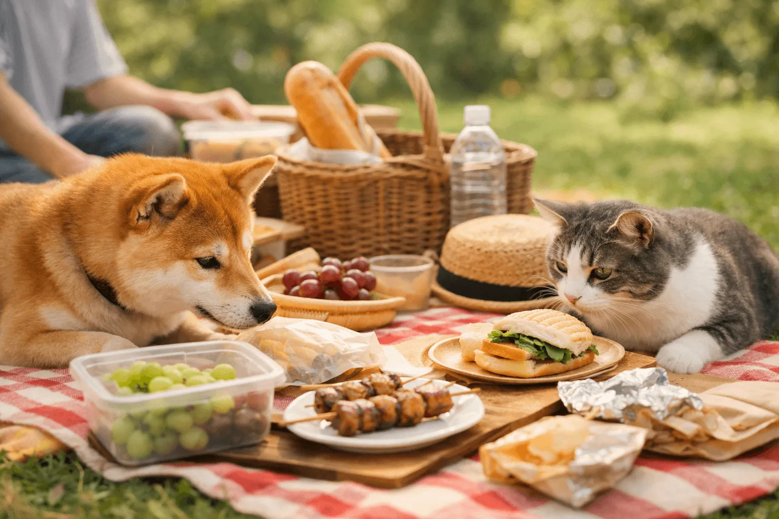 ピクニックや外ごはんで気をつけたい食べ物の管理
