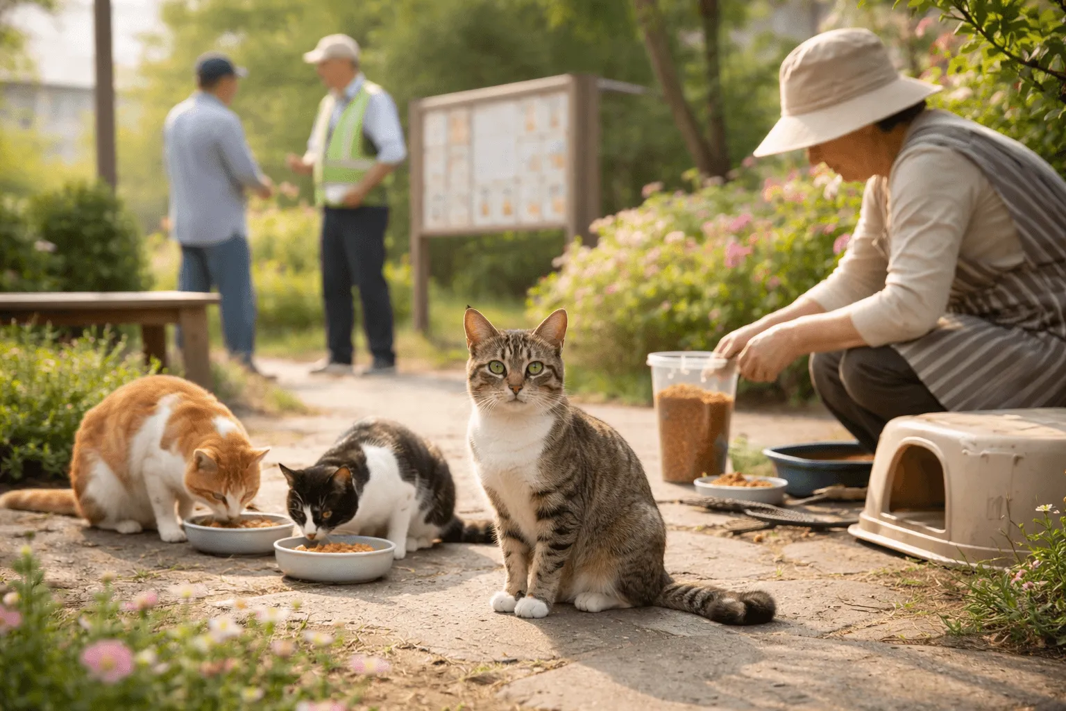 地域猫活動とは?TNRと地域との関係