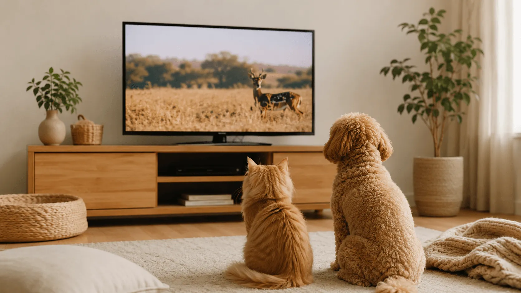 犬猫はテレビを見ているのか｜画面への反応をどう考える