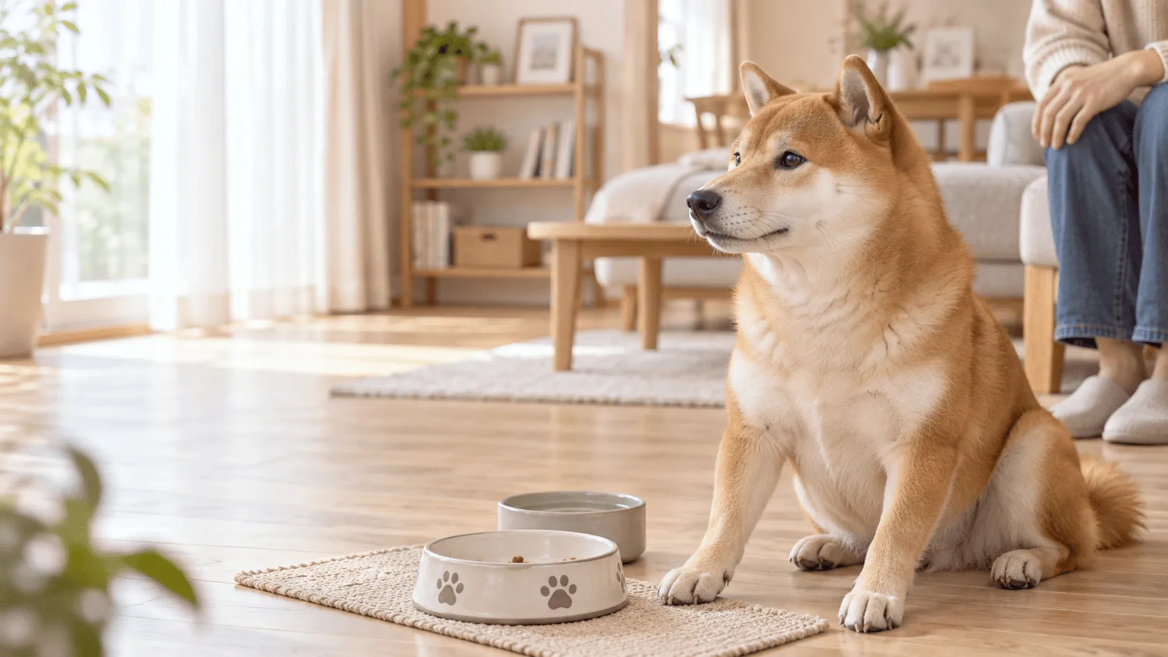 犬がしゃっくりをするとき｜食後の一時的な反応と受診判断