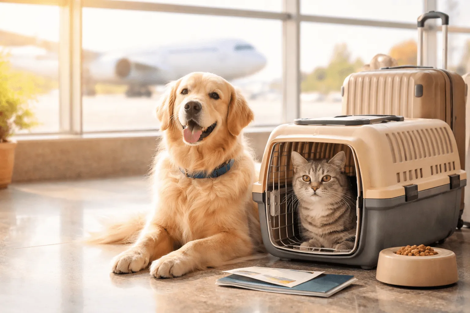 ペットと飛行機移動｜国内線で知っておきたいルールと条件