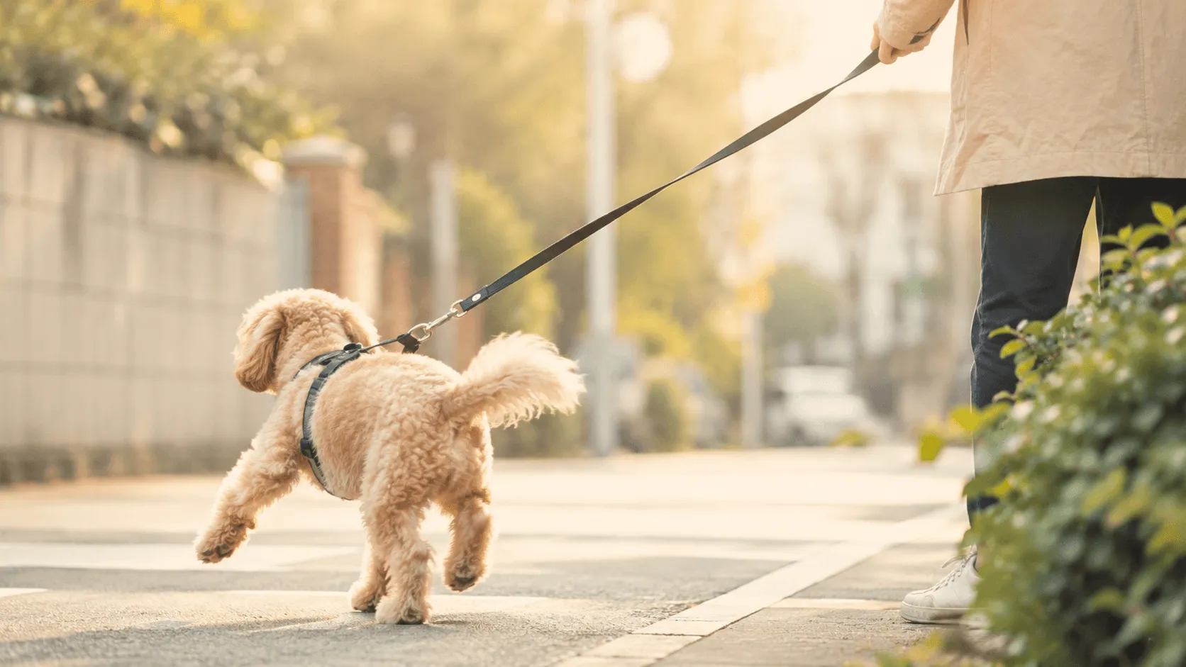 犬が散歩で急に走り出す｜事故を防ぐリード管理と予兆の見方