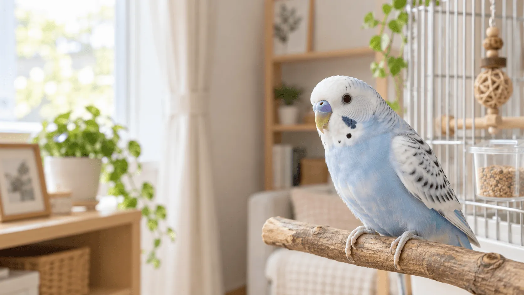 セキセイインコの鼻（ろう膜）の色が変わったとき｜性別・発情・受診判断