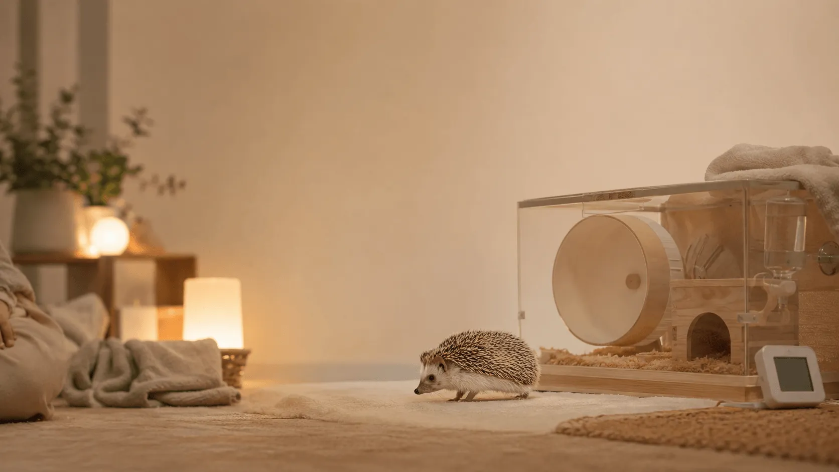 ハリネズミを迎える前に知りたい暮らし｜夜行性・温度管理・触れ合いの現実