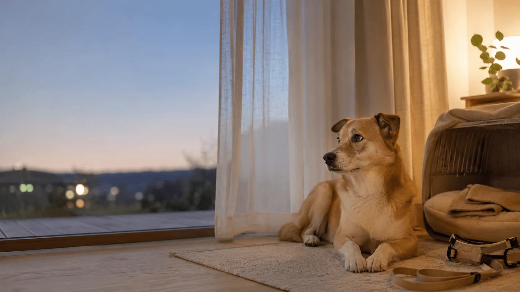犬が花火を怖がるとき｜震え・隠れる・パニックへの備え方