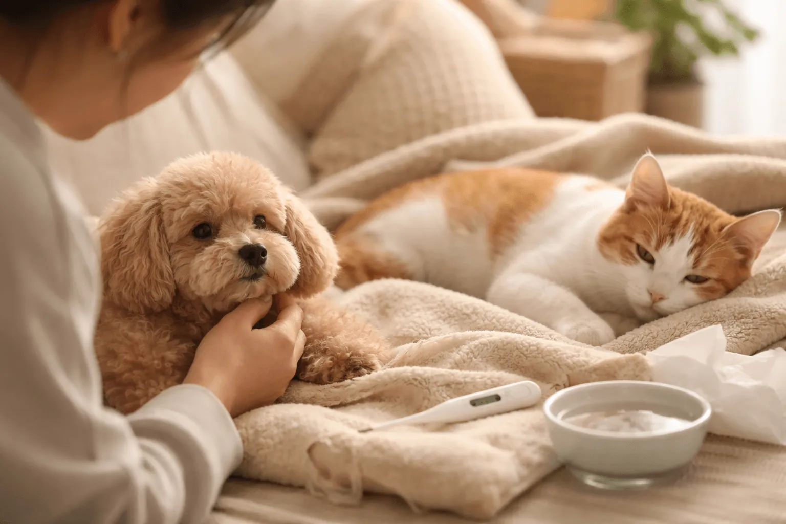 元気がない・食べない・吐いたとき｜症状別に見る「様子見」と受診の判断基準