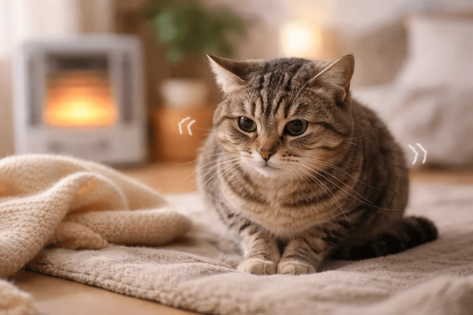 猫が震える｜寒さだけではない原因と受診目安