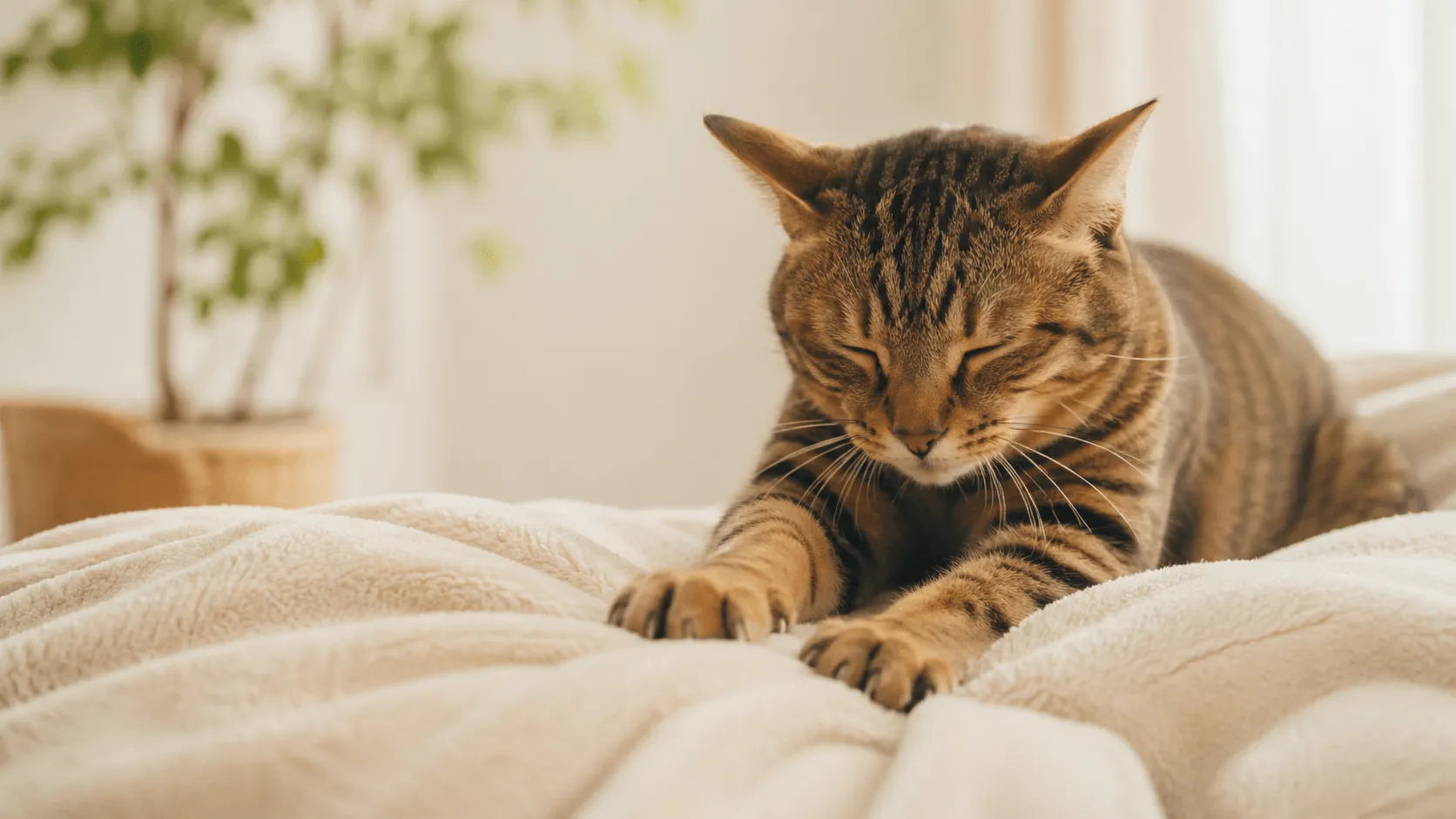 猫はなぜふみふみするのか｜子猫期の記憶との関係
