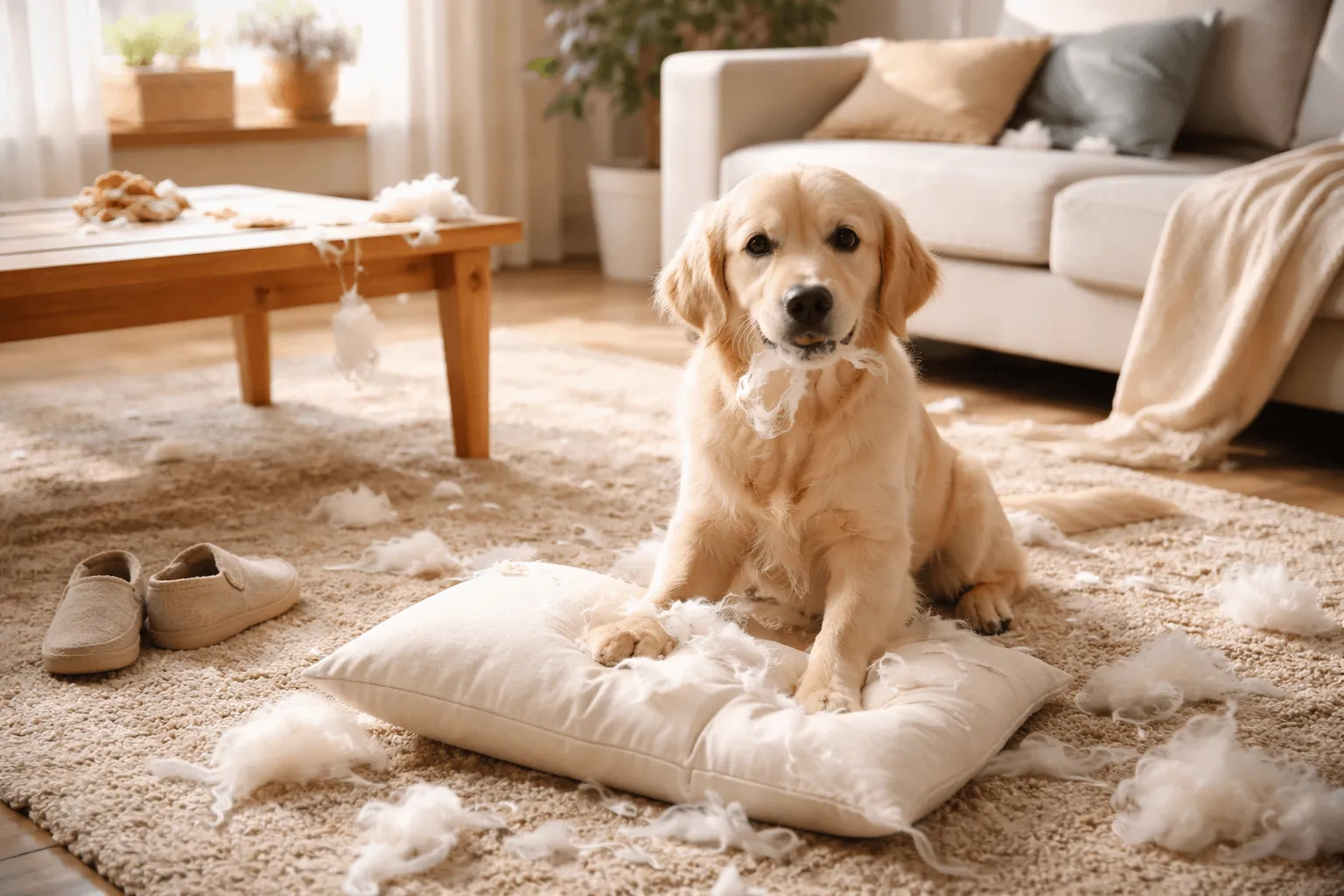 犬が物を壊す｜破壊行動の原因と対策