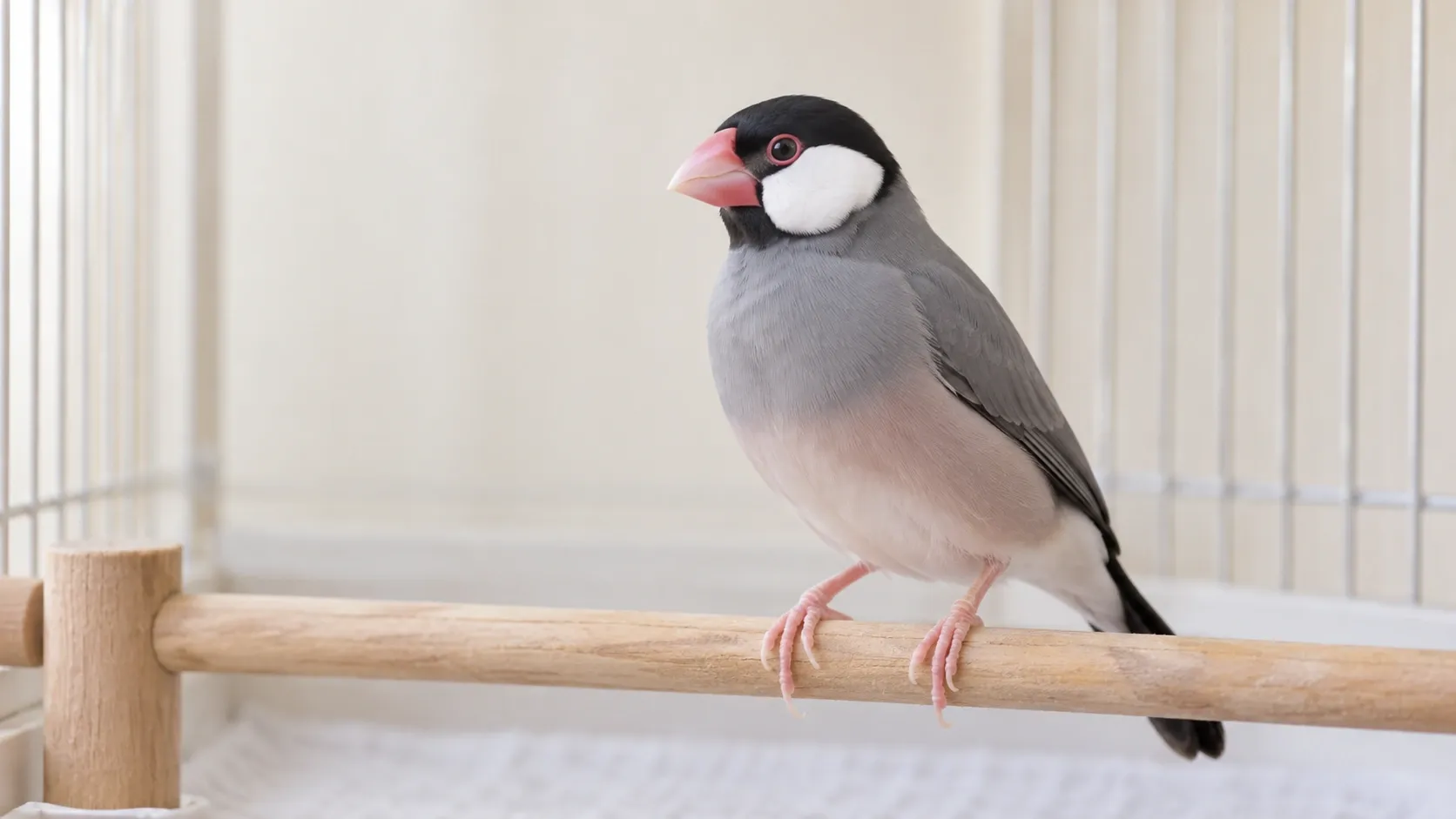 文鳥が急に飛ばなくなったとき｜けが・体調変化と受診判断