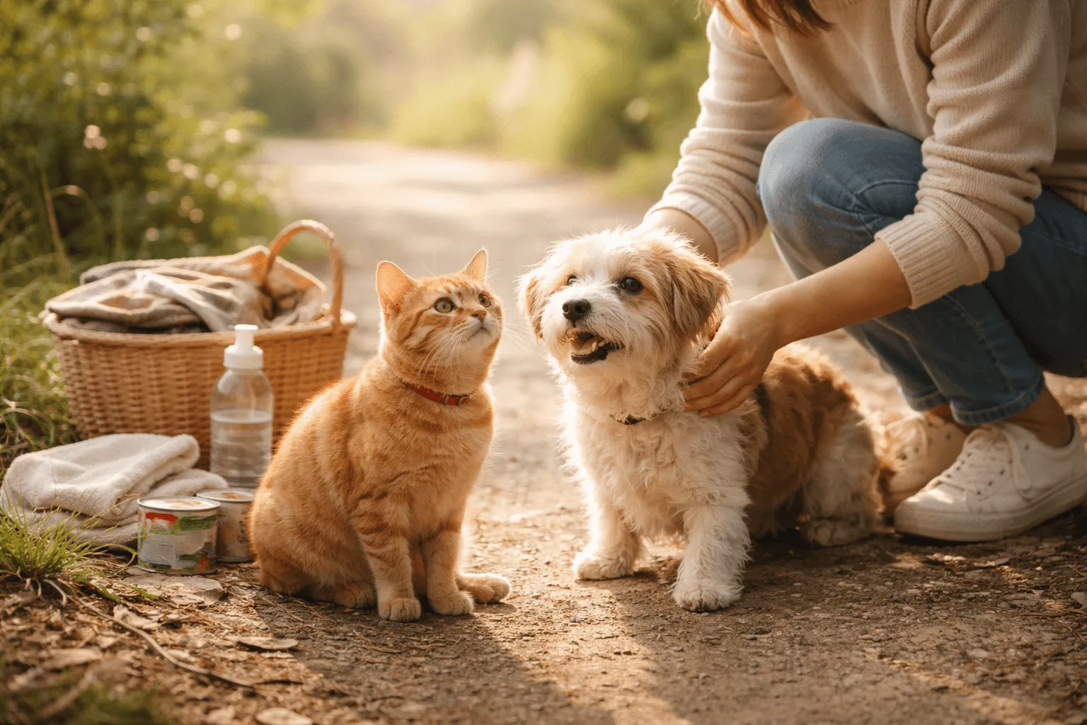 飼い主のいない犬や猫を保護してもいい？法律と現実的な対応