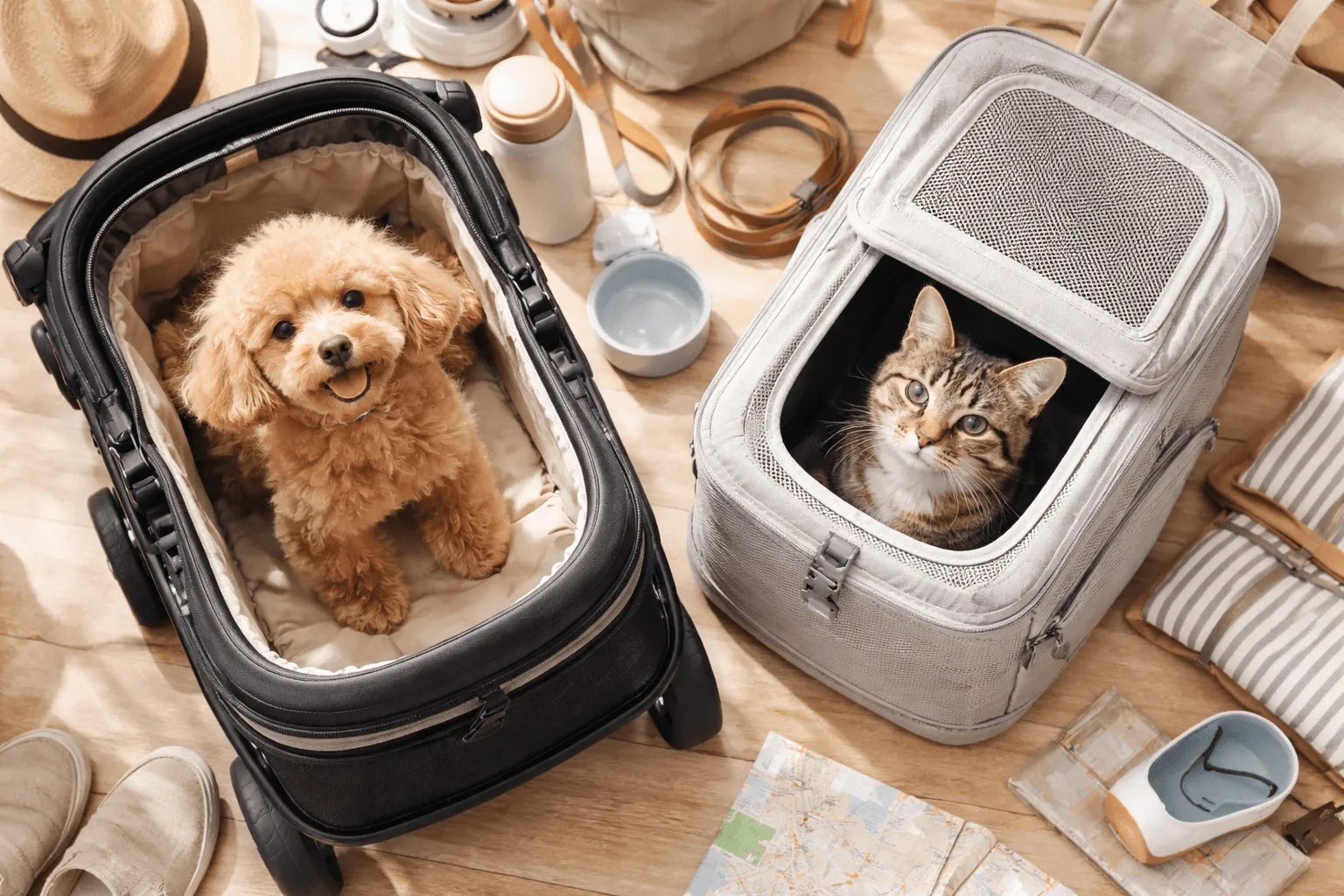 ペットカートは必要？使う場面と注意点を整理する