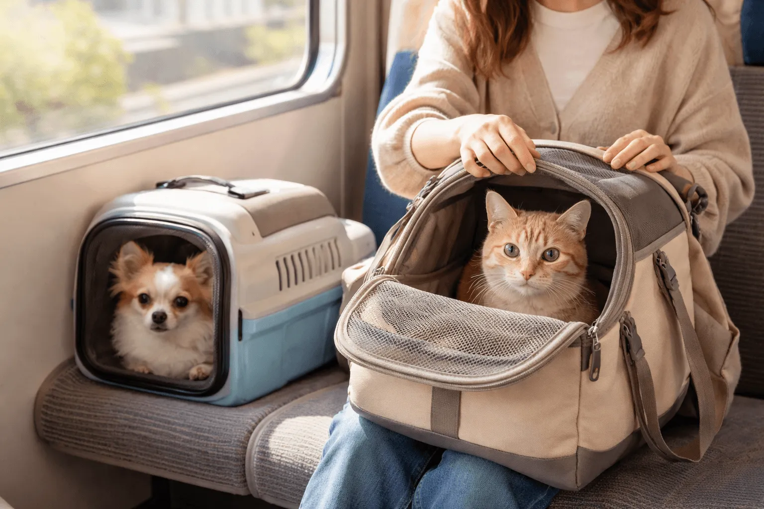 ペットと電車に乗れる？公共交通機関のルール