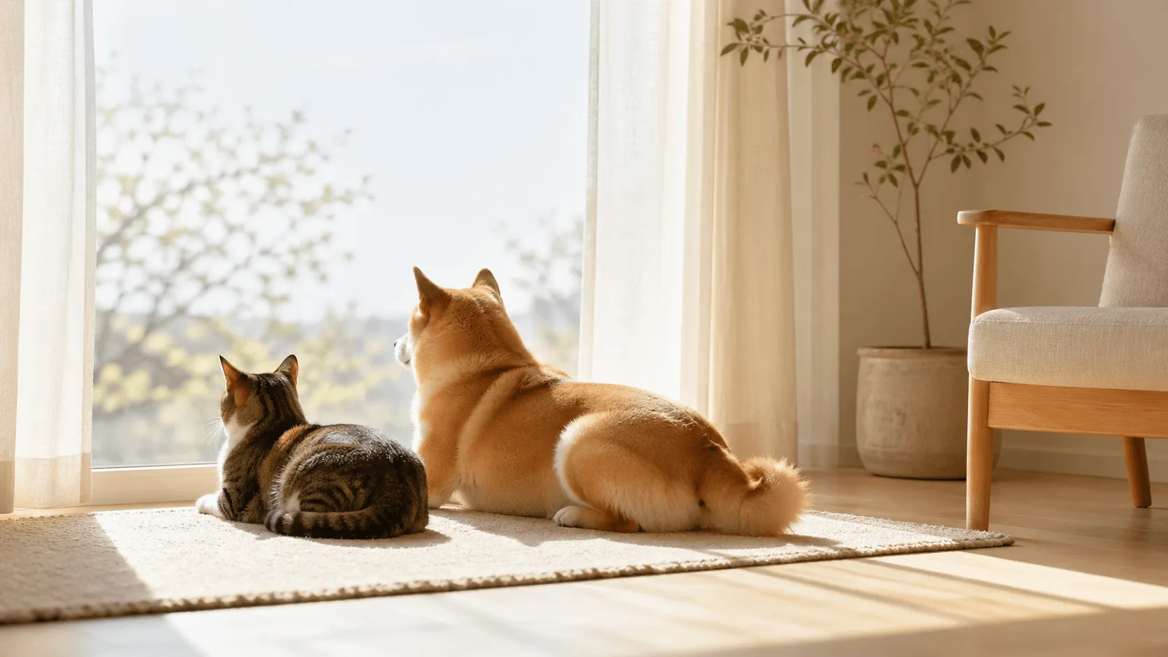 犬と猫では時間の感じ方は違うのか｜留守番と体感時間を考える