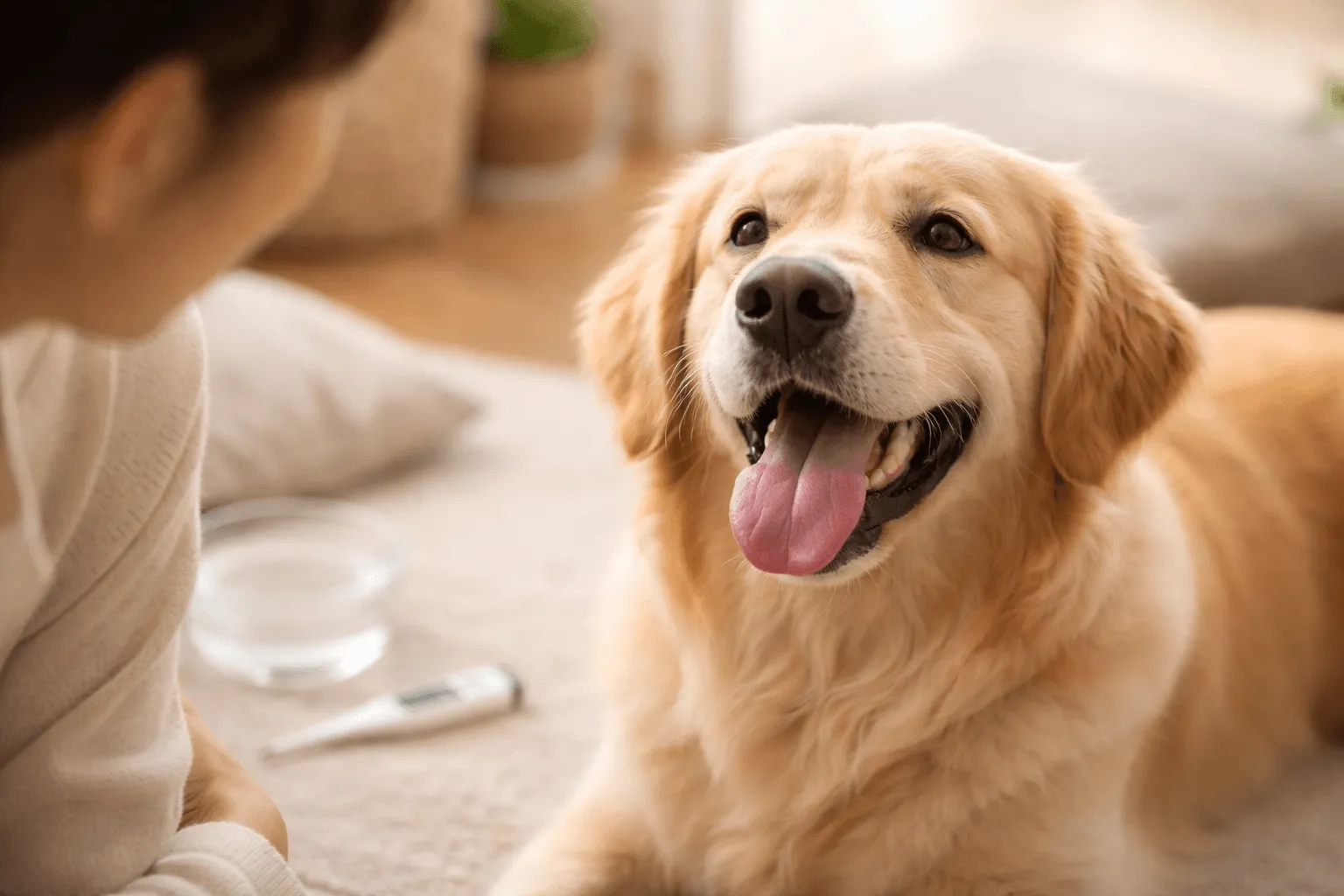 犬の呼吸が荒い｜パンティングと異常の見分け方