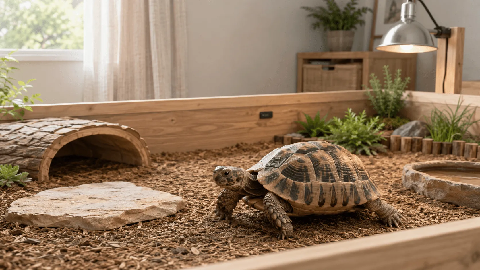 リクガメは飼いやすい？寿命・成長後の大きさ・年間の温度管理を確認