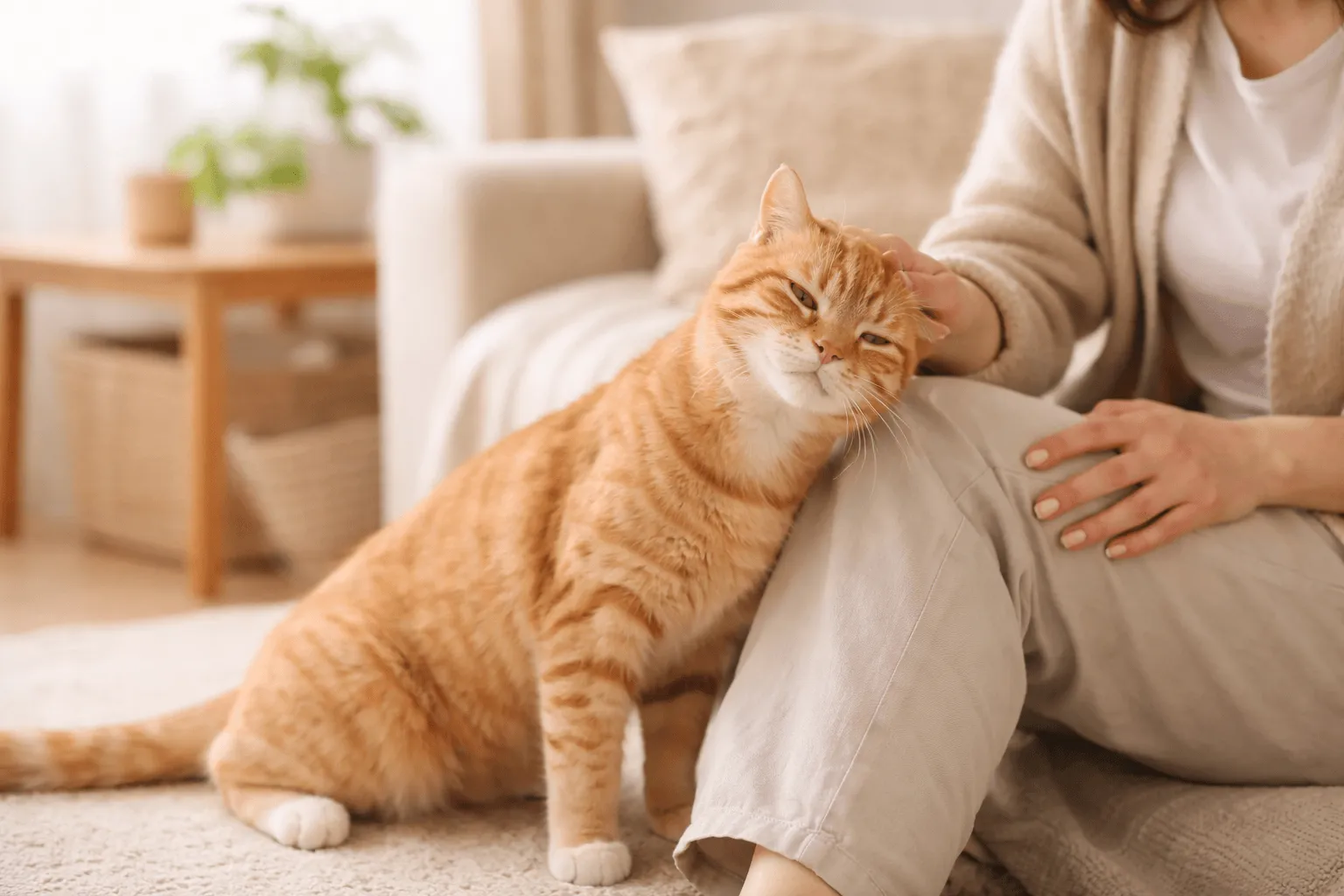 猫が急に甘えてくるのはなぜ？行動変化の背景と注意点