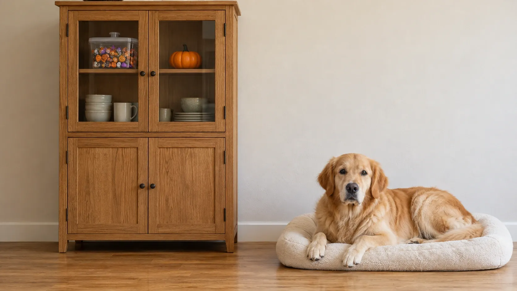 犬がいる家のハロウィンのお菓子管理｜チョコ・ガム・包み紙の誤食を防ぐ
