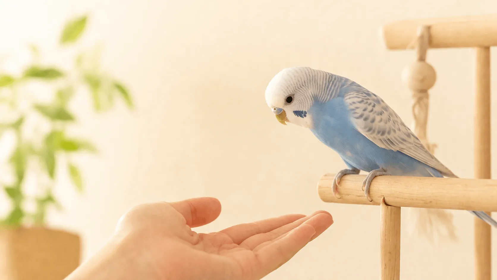 手乗りインコとは何か｜人に慣れていることの意味