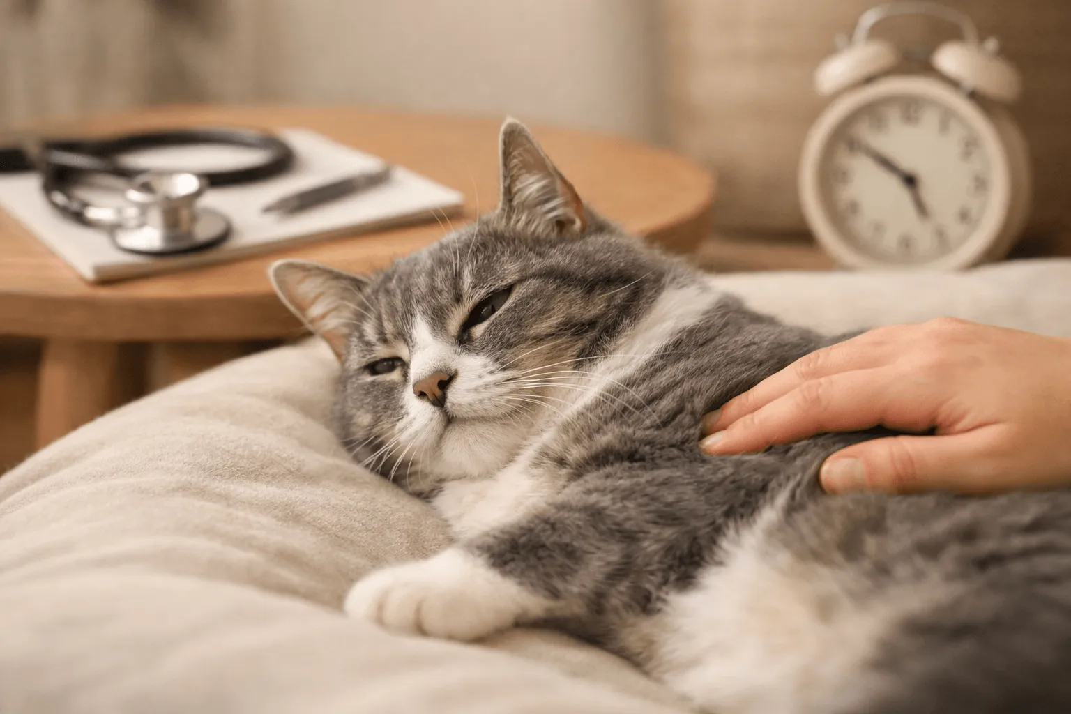 猫の呼吸が早い｜危険サインと受診目安