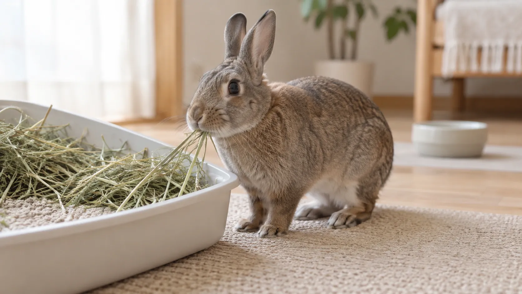 うさぎの盲腸便が残っているとき｜食べ残しと体調変化の見方