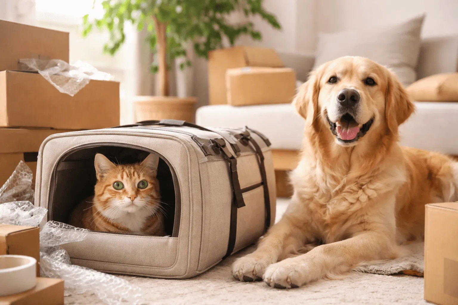 引越しとペットのストレス対策｜新居で落ち着くための準備