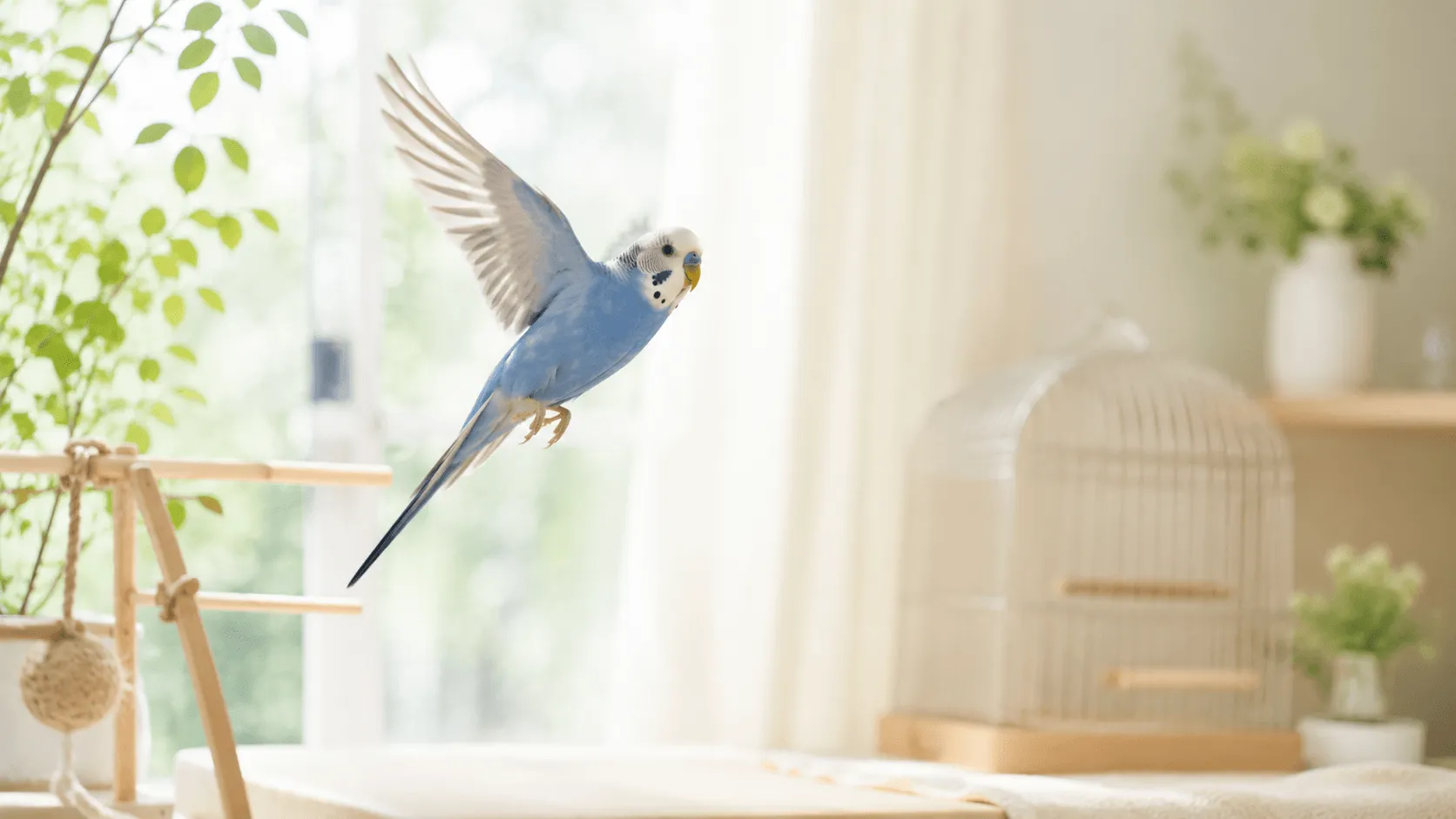 インコの放鳥は毎日必要？時間・安全・ストレスの考え方