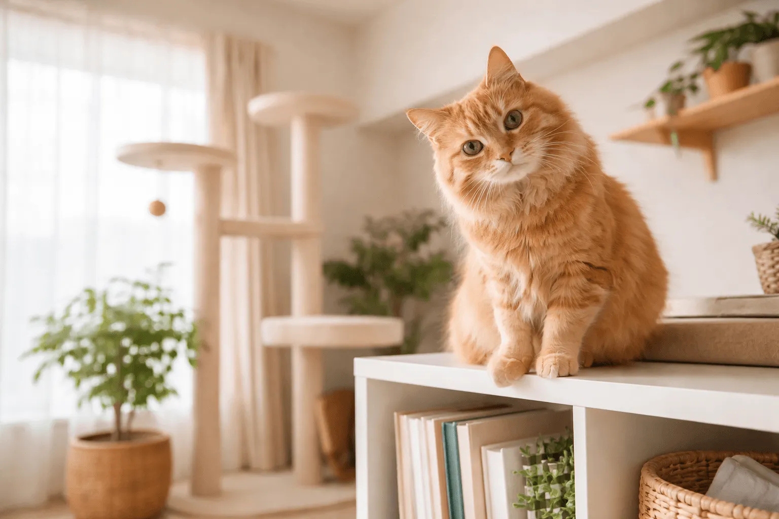 猫が家具の上に乗る理由｜叱らず整える環境