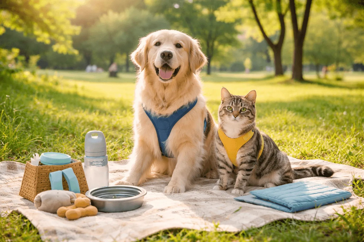 公園でペットと過ごすときに必要な持ち物とは？散歩との違いも含めて整理する