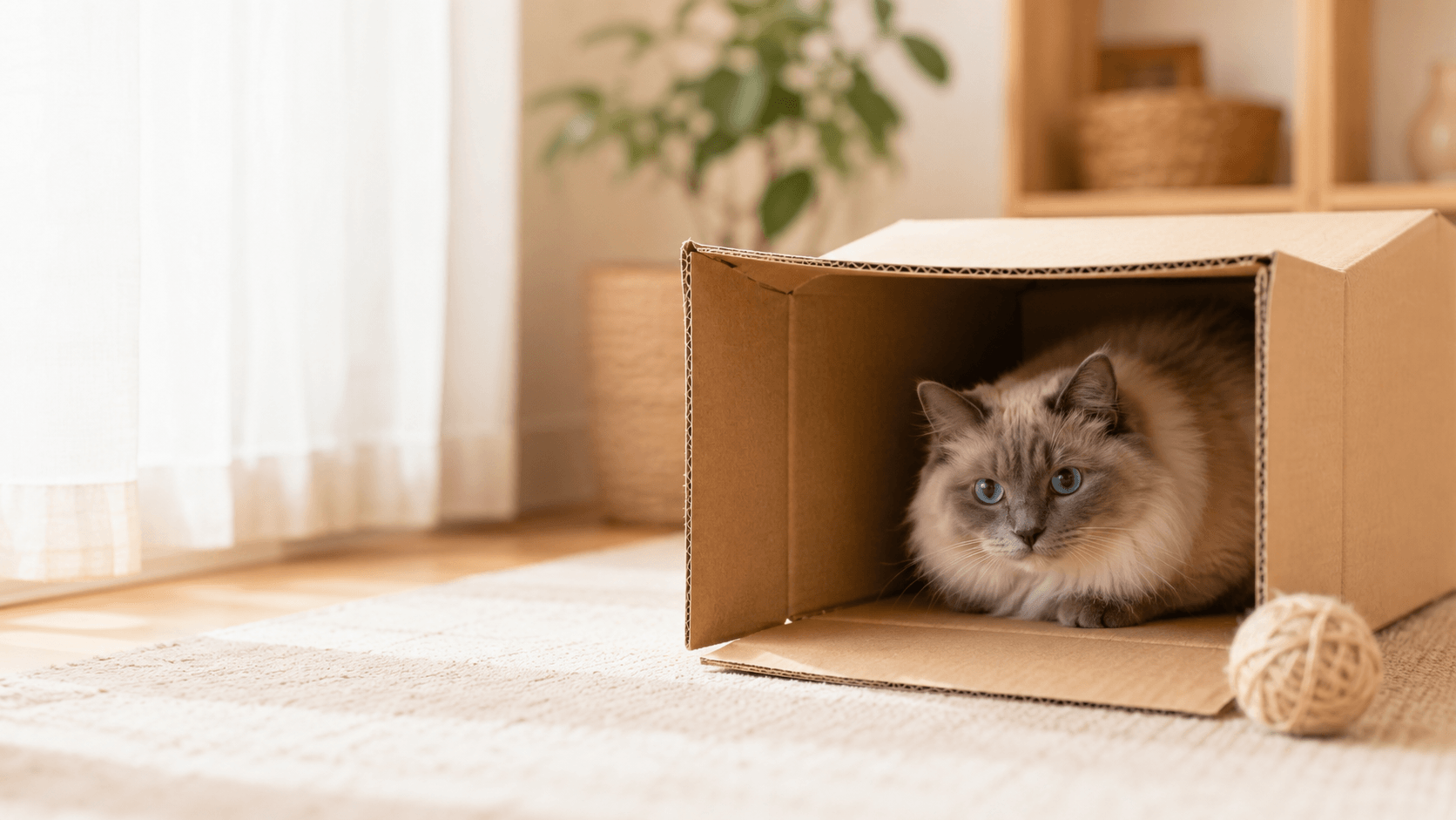猫はなぜ箱に入りたがるのか｜狭い場所を選ぶ理由