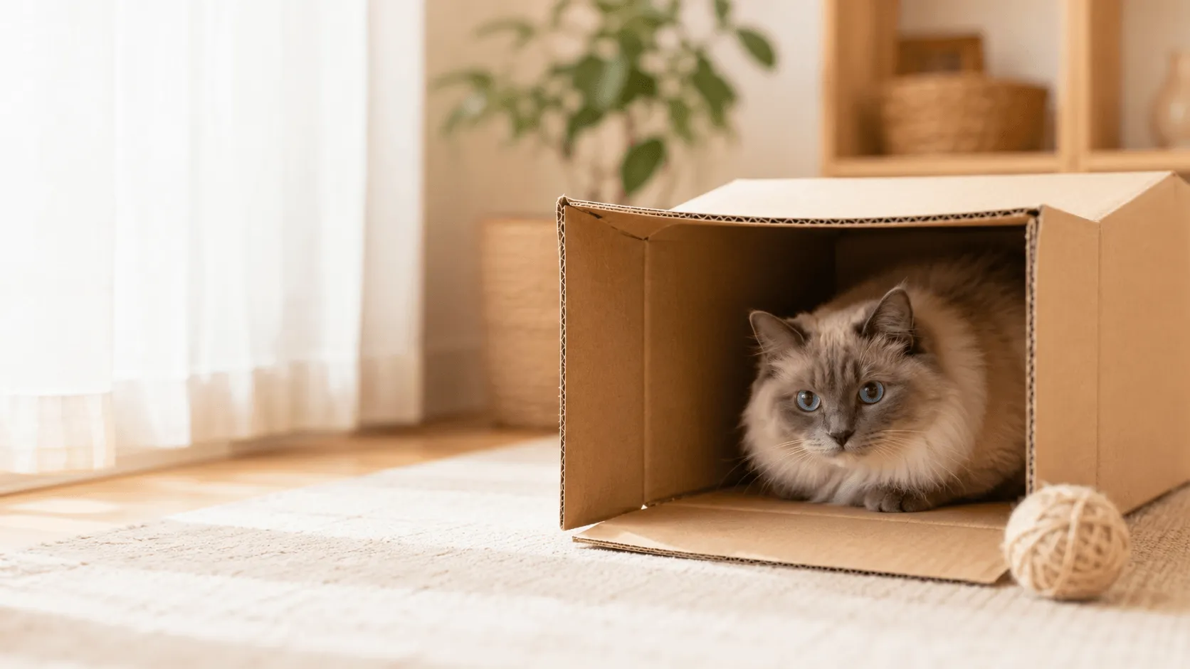 猫はなぜ箱に入りたがるのか｜狭い場所を選ぶ理由